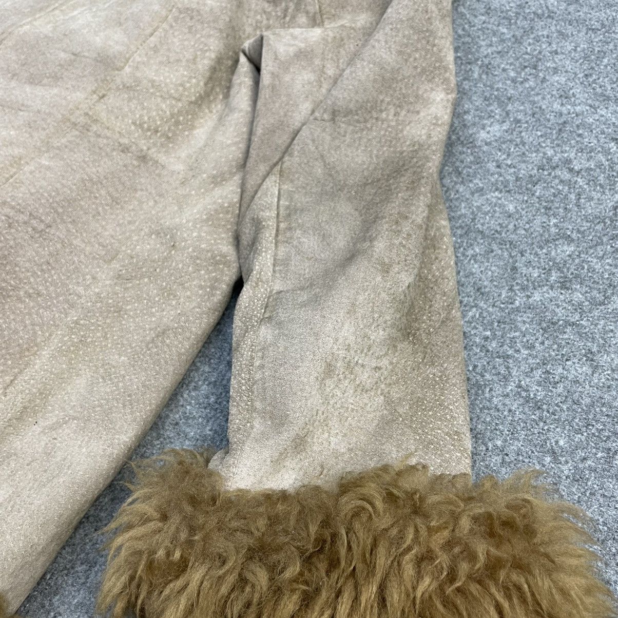 Japanese Brand × Vintage Vintage Japanese Sacm Dee Suede Leather Sherpa Jacket Size US M / EU 48-50 / 2 - 11 Thumbnail
