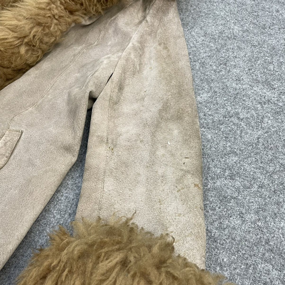 Japanese Brand × Vintage Vintage Japanese Sacm Dee Suede Leather Sherpa Jacket Size US M / EU 48-50 / 2 - 5 Thumbnail
