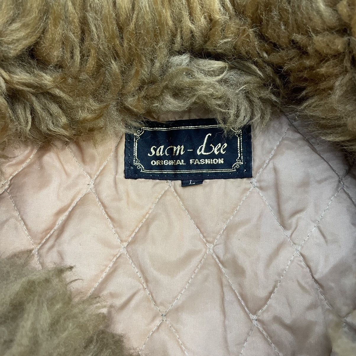 Japanese Brand × Vintage Vintage Japanese Sacm Dee Suede Leather Sherpa Jacket Size US M / EU 48-50 / 2 - 6 Thumbnail