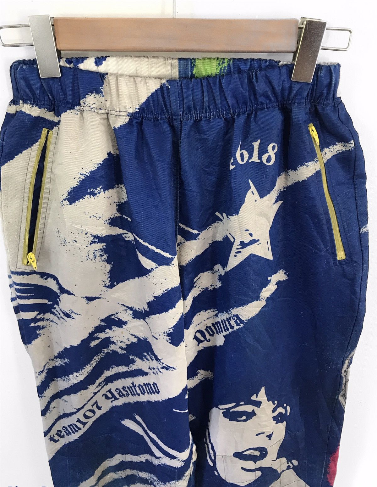 Japanese Brand Team107 Yasutomo Domura Over Print Like Hyteric Glamour Size US 30 / EU 46 - 3 Thumbnail
