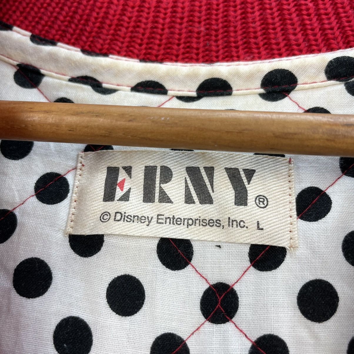 Japanese Brand × Mickey Mouse × Vintage Vintage Erny Mickey Mouse Overprint Kimono Style Size US M / EU 48-50 / 2 - 4 Thumbnail