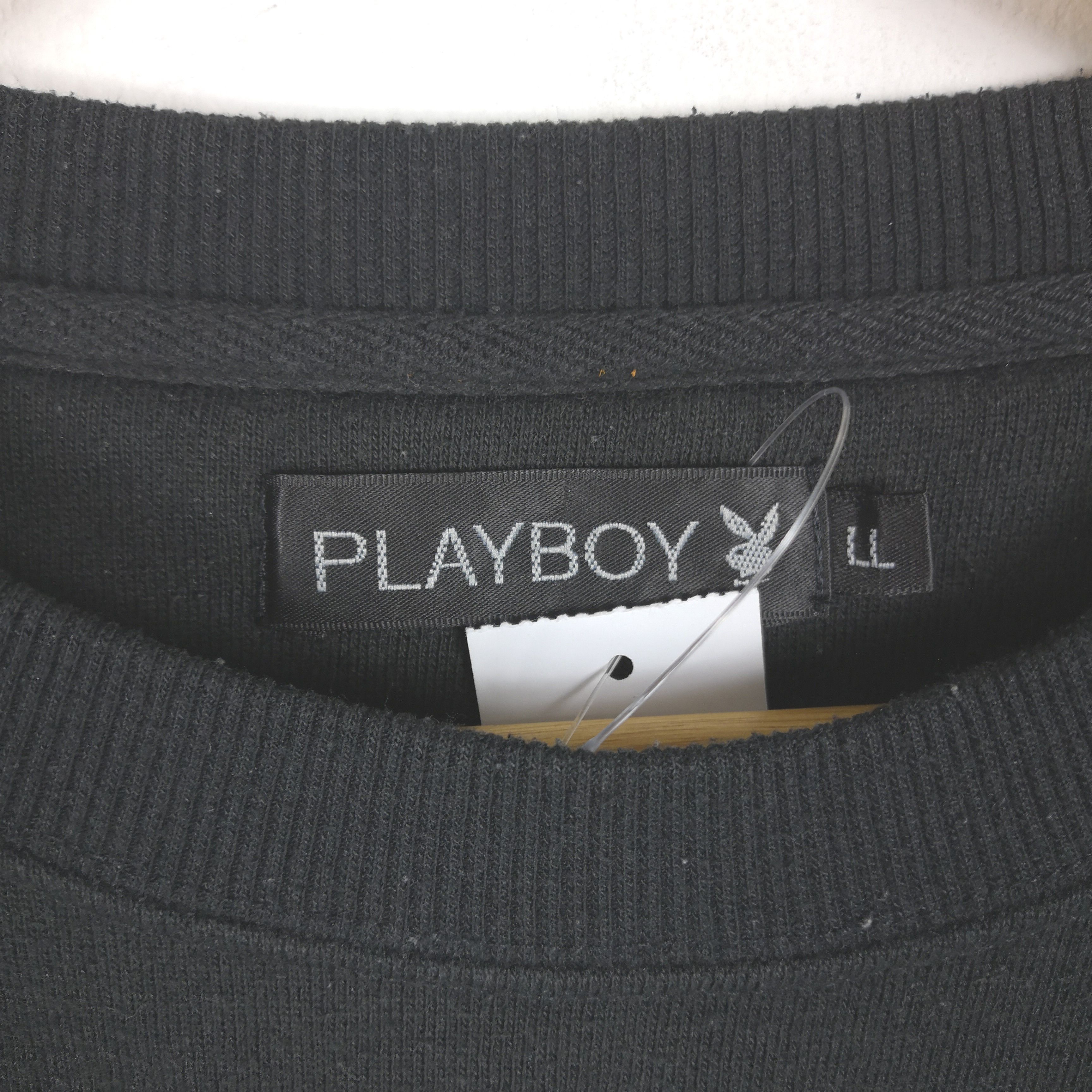 Playboy × Vintage Vintage Playboy Sweatshirt Jumper Sweater | BS17760. Size US L / EU 52-54 / 3 - 10 Thumbnail