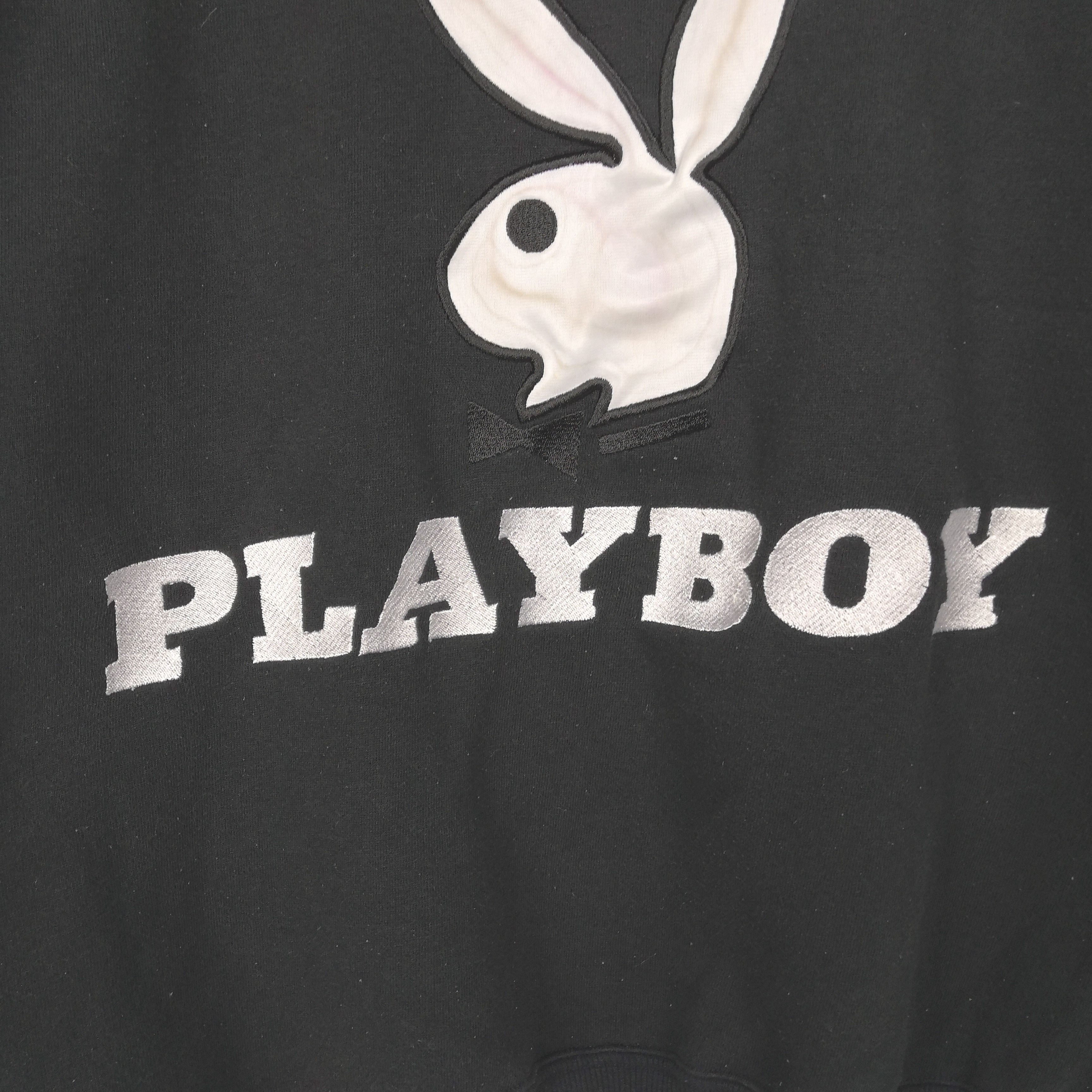 Playboy × Vintage Vintage Playboy Sweatshirt Jumper Sweater | BS17760. Size US L / EU 52-54 / 3 - 8 Thumbnail
