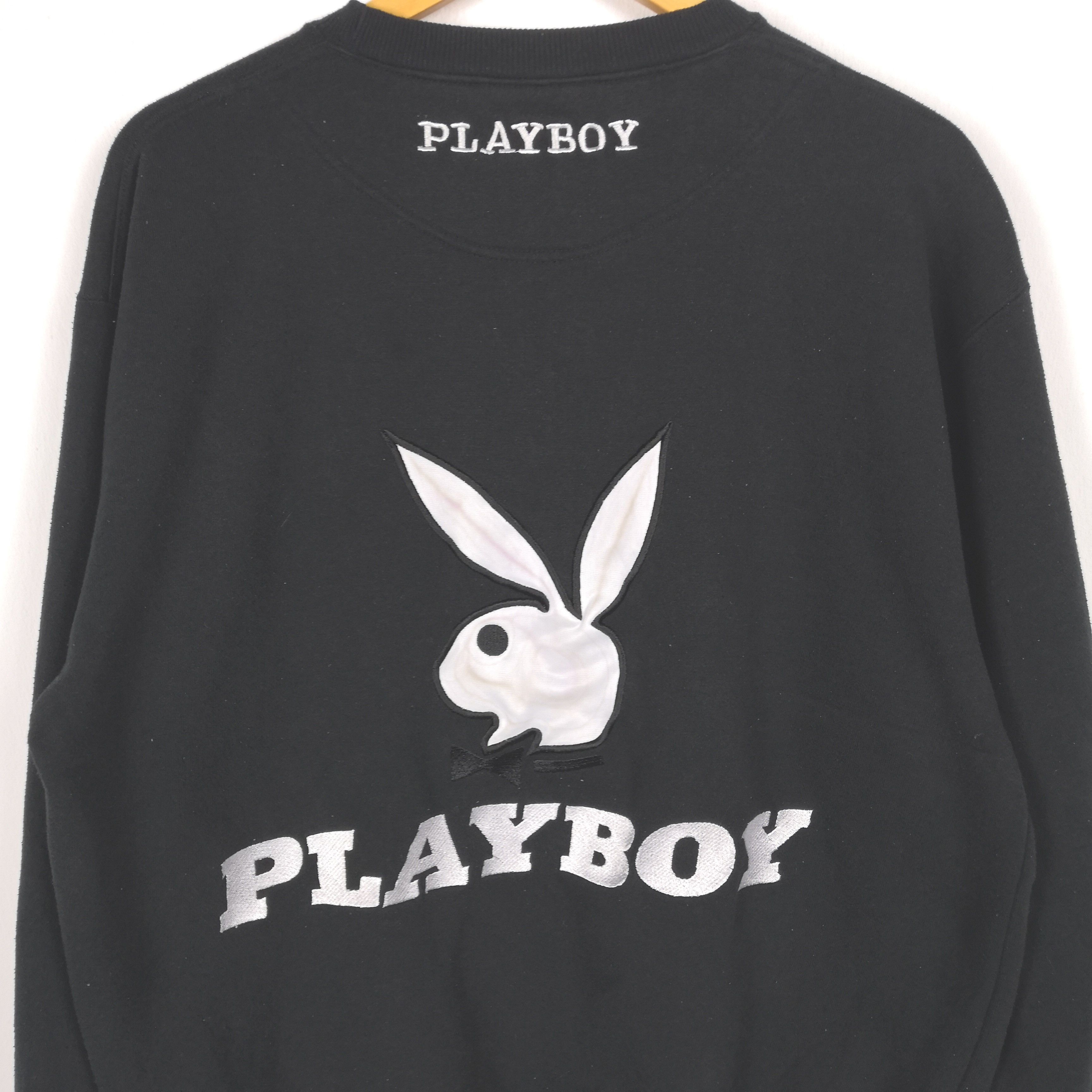 Playboy × Vintage Vintage Playboy Sweatshirt Jumper Sweater | BS17760. Size US L / EU 52-54 / 3 - 3 Thumbnail