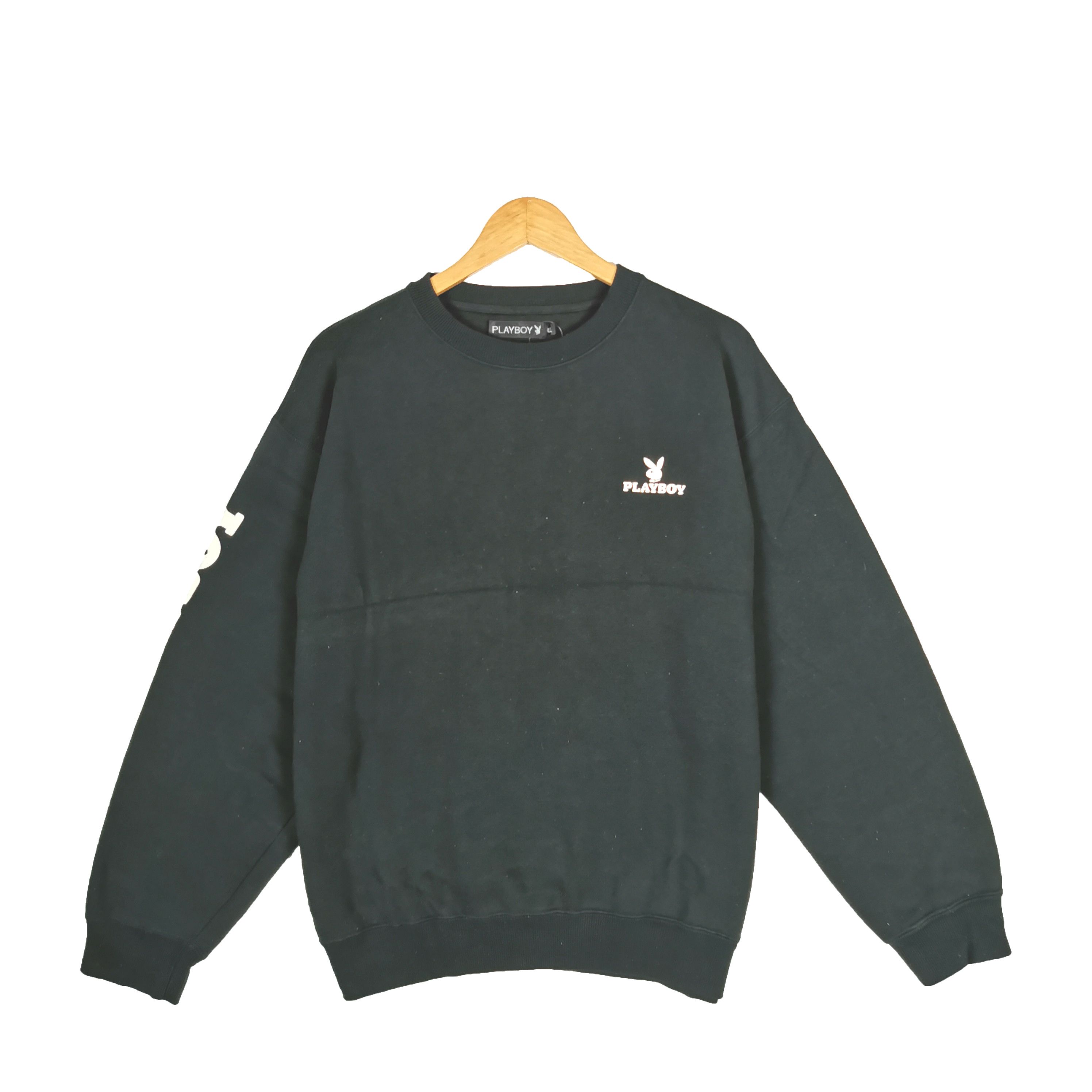 Playboy × Vintage Vintage Playboy Sweatshirt Jumper Sweater | BS17760. Size US L / EU 52-54 / 3 - 2 Thumbnail