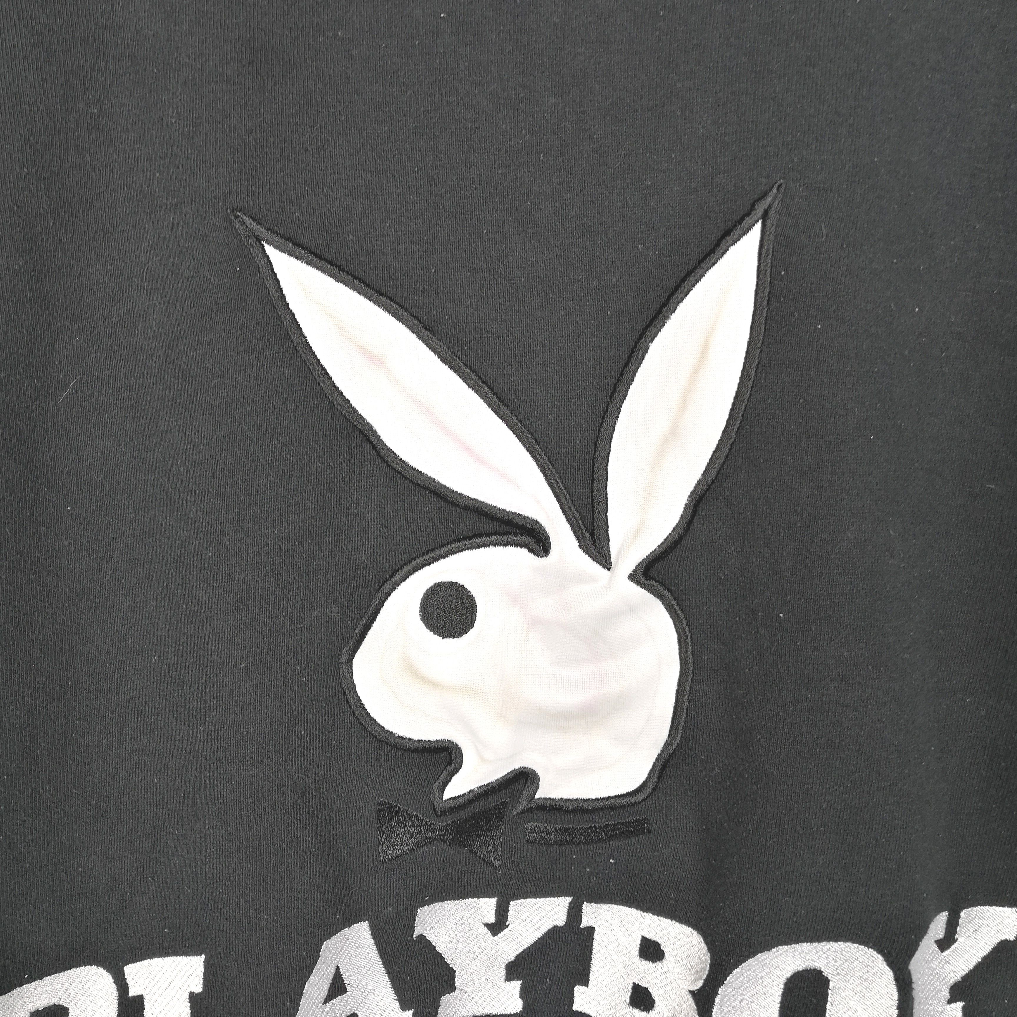 Playboy × Vintage Vintage Playboy Sweatshirt Jumper Sweater | BS17760. Size US L / EU 52-54 / 3 - 7 Thumbnail