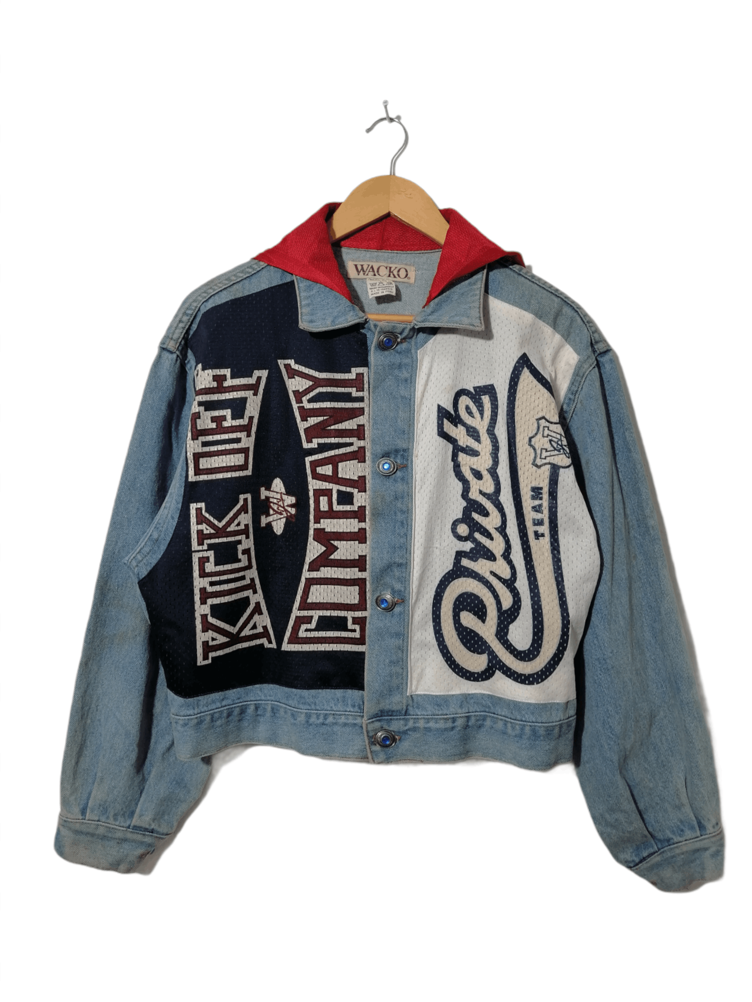 Designer Wacko Nice Design Denim Jacket Size US M / EU 48-50 / 2 - 1 Thumbnail