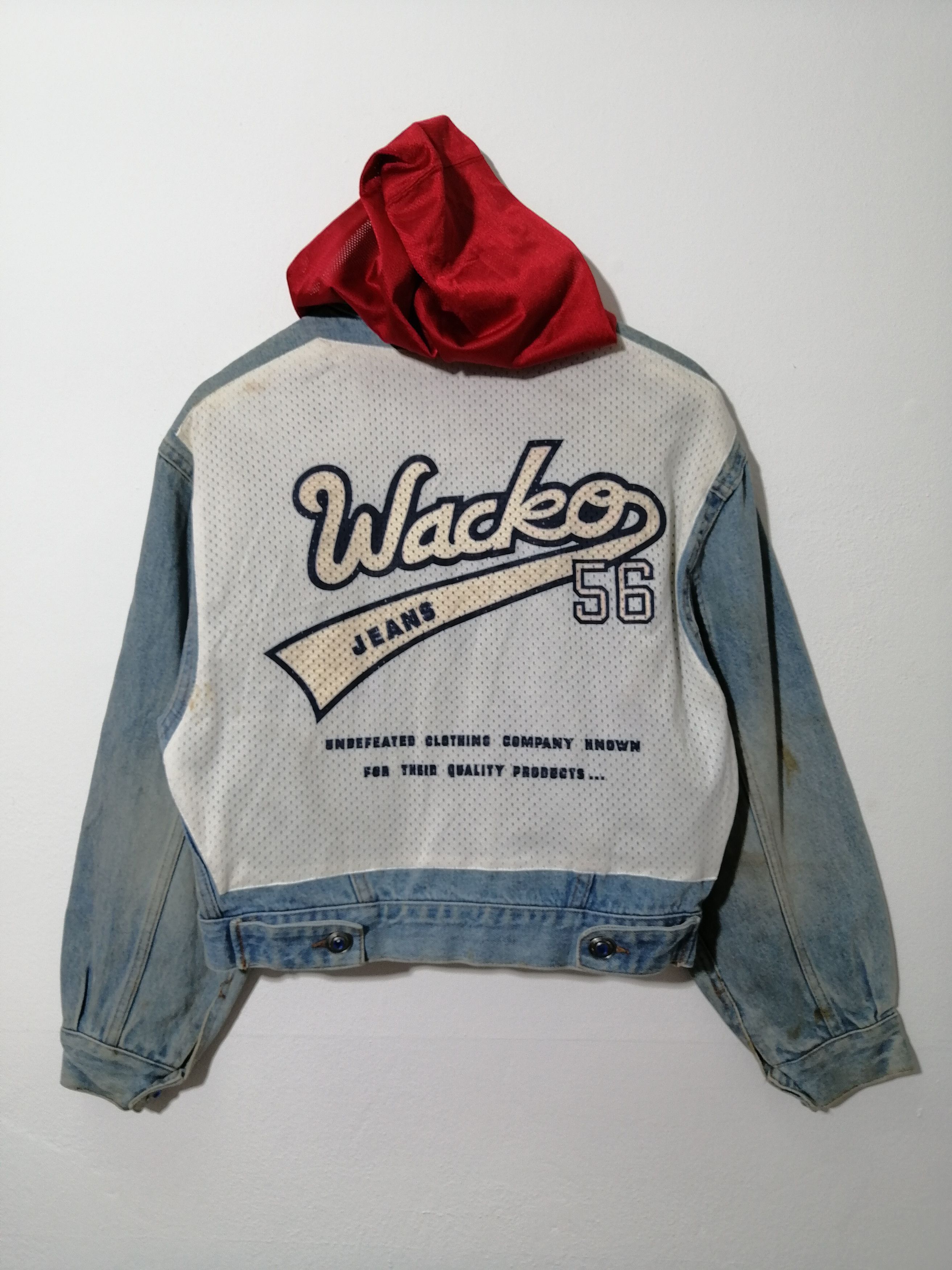 Designer Wacko Nice Design Denim Jacket Size US M / EU 48-50 / 2 - 3 Thumbnail