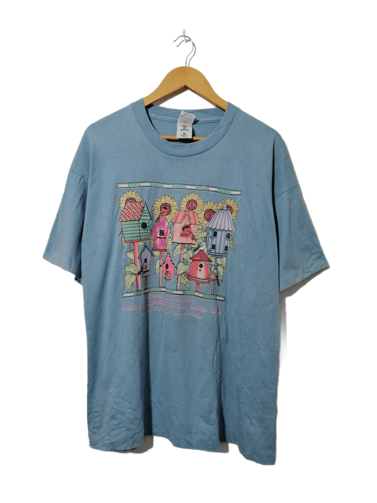 Fruit Of The Loom × Vintage Vintage Fruit Of The Loom Tee Size US XL / EU 56 / 4 - 1 Thumbnail