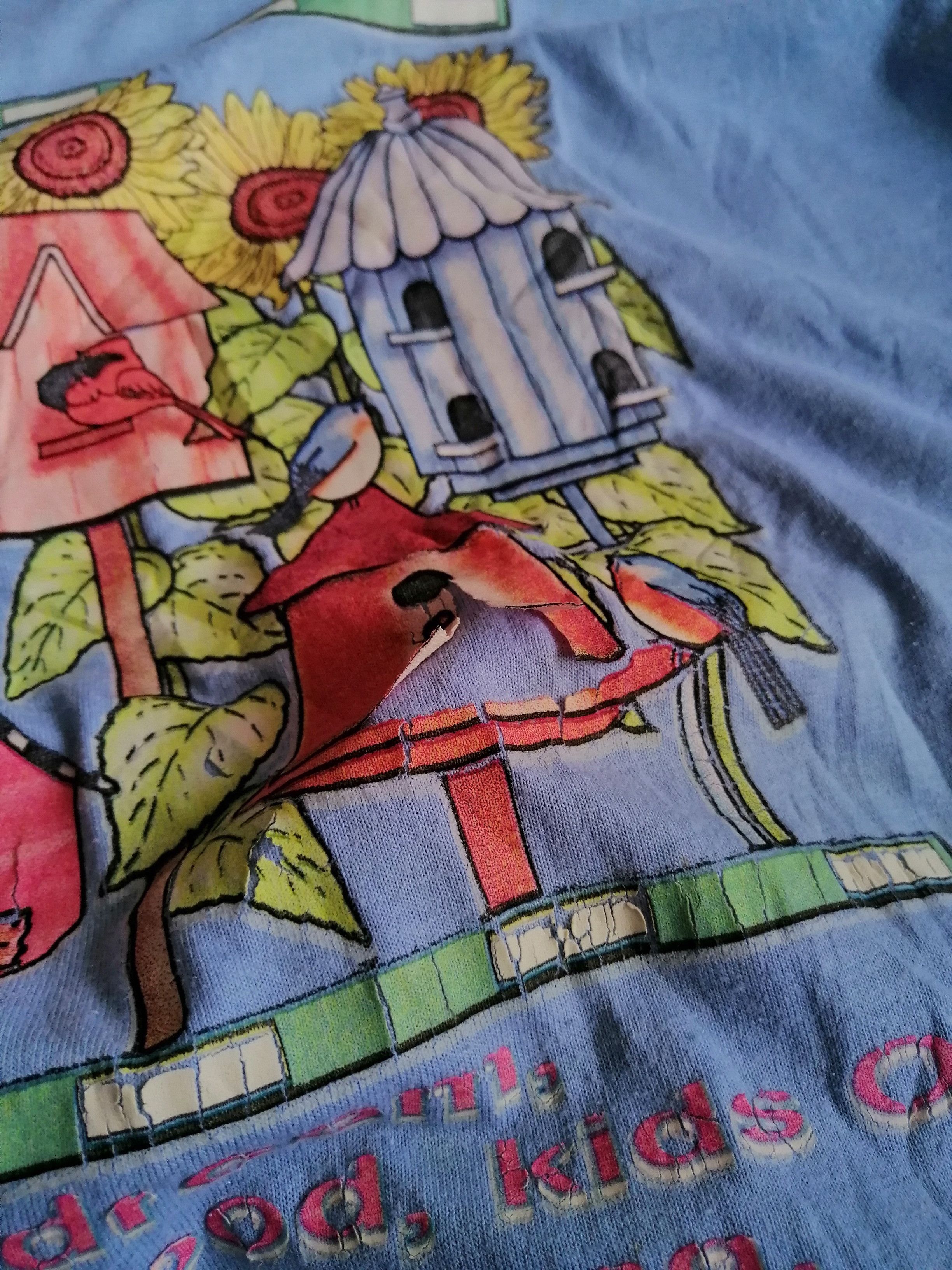 Fruit Of The Loom × Vintage Vintage Fruit Of The Loom Tee Size US XL / EU 56 / 4 - 3 Thumbnail