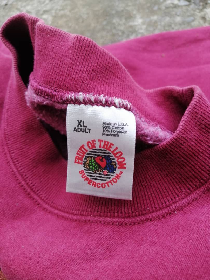 Fruit Of The Loom × Vintage Vintage Fruit Of The Loom Winterfest Sweatshirt Size US XXL / EU 58 / 5 - 4 Thumbnail