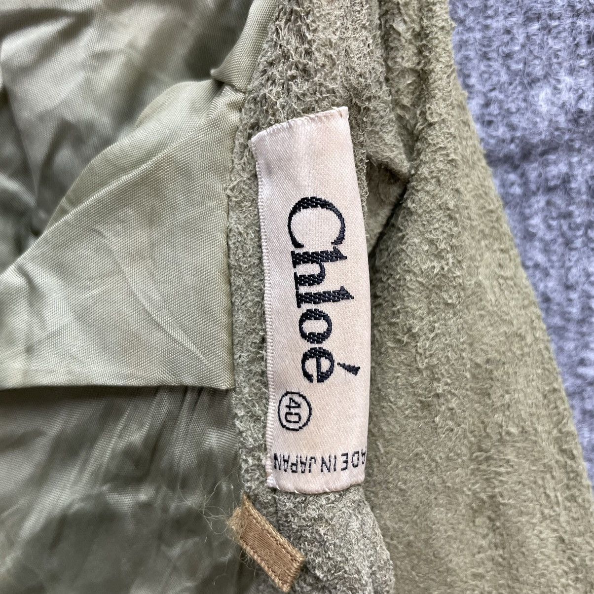 Chloe × Vintage Rare Item Chloe' Pants Leather Suede Size US 27 - 9 Thumbnail