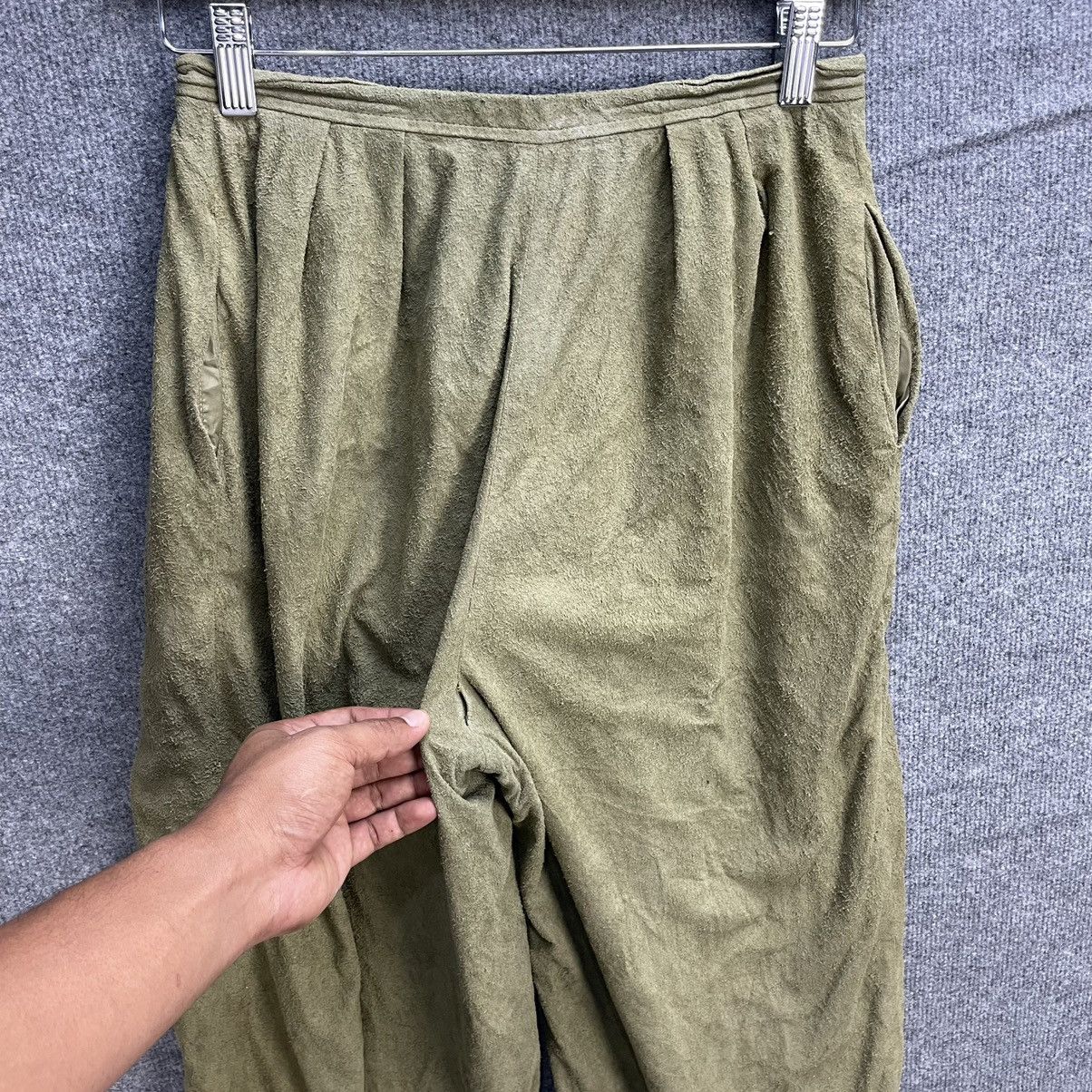 Chloe × Vintage Rare Item Chloe' Pants Leather Suede Size US 27 - 13 Thumbnail