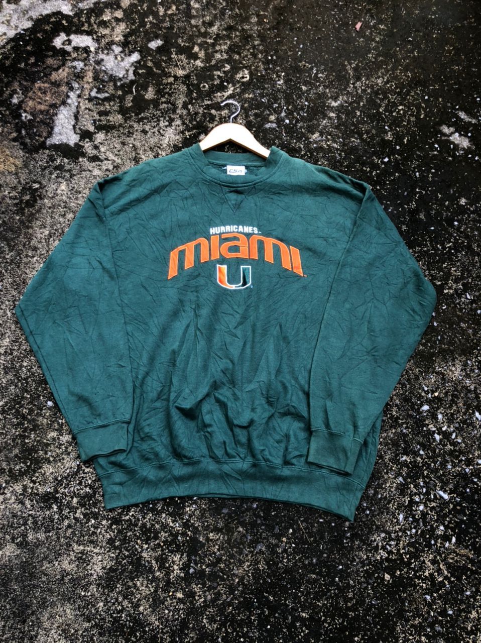 CSA University Hurricane of Miami Sweatshirt Size US L / EU 52-54 / 3 - 1 Thumbnail