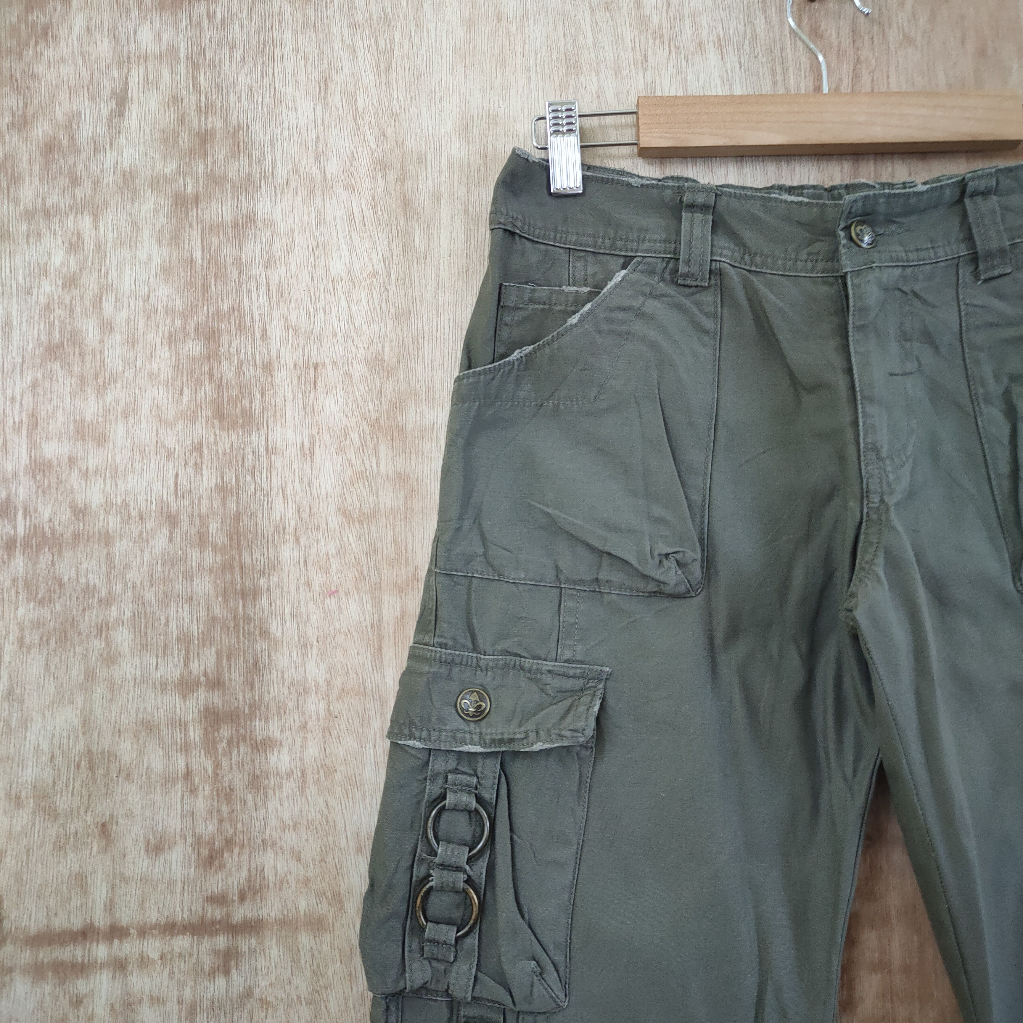 Japanese Brand VINTAGE BONDAGE CARGO PANTS Size US 29 - 4 Thumbnail
