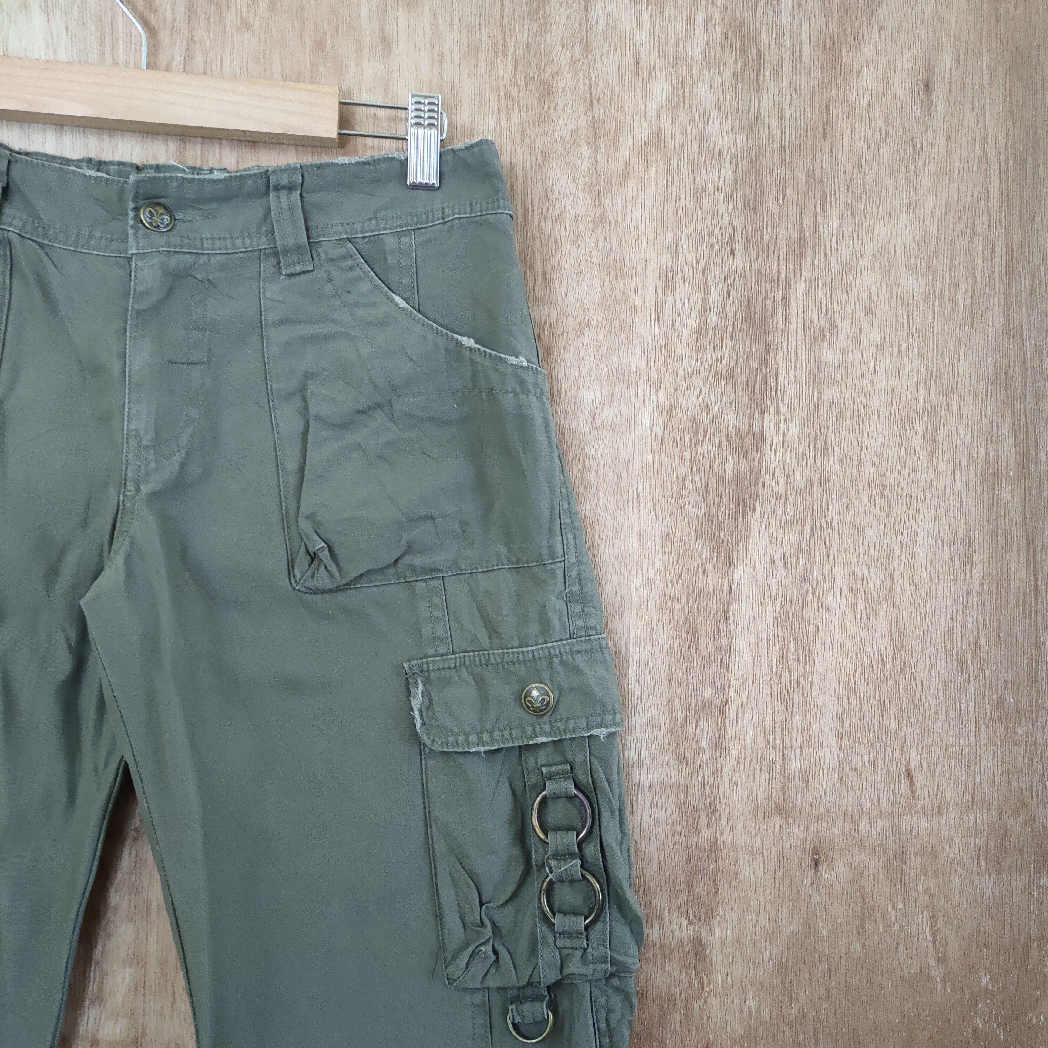 Japanese Brand VINTAGE BONDAGE CARGO PANTS Size US 29 - 5 Thumbnail
