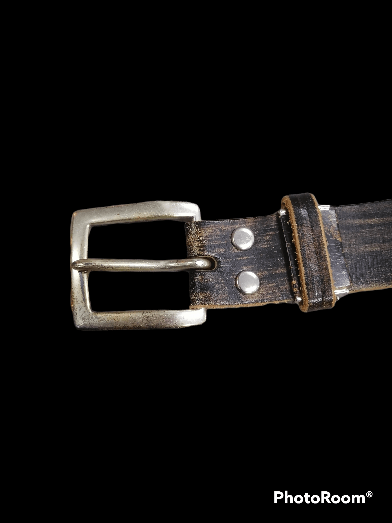 Japanese Brand × Vintage Custom Made Leather Craft Japan Studded Belts Size ONE SIZE - 2 Thumbnail