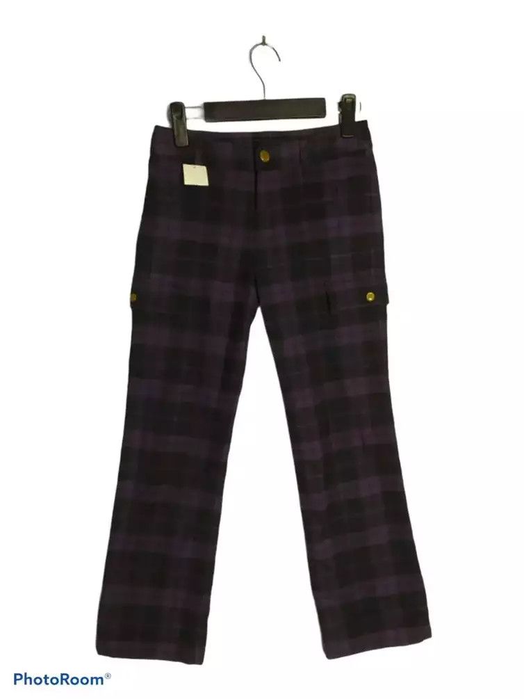 image of Flannel x Tokyo 23 Vintg-Trois Cargo Pants/ Chekered Plaid in Mix, Men's (Size 26)
