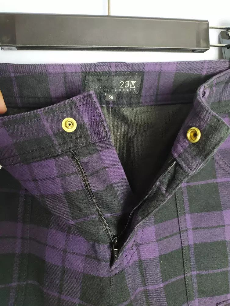 Flannel TOKYO 23 VINTG-TROIS CARGO PANTS/ CHEKERED PLAID Size US 26 / EU 42 - 4 Thumbnail
