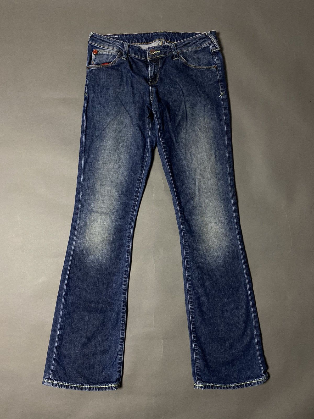 Evisu Evisu x Puma vintage navy jeans raw denim black seagull Size US 28 / EU 44 - 4 Thumbnail