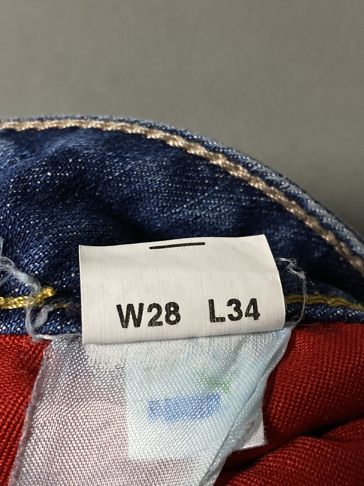 Evisu Evisu x Puma vintage navy jeans raw denim black seagull Size US 28 / EU 44 - 6 Thumbnail