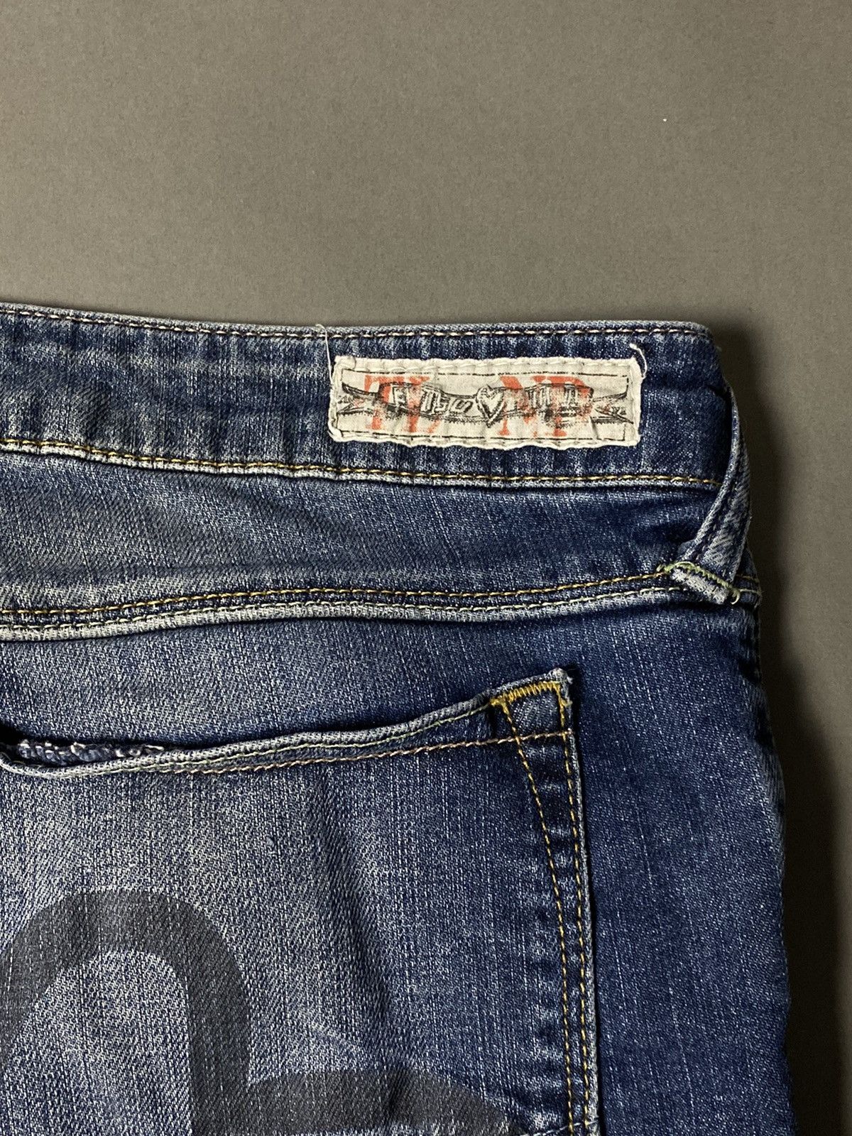 Evisu Evisu x Puma vintage navy jeans raw denim black seagull Size US 28 / EU 44 - 3 Thumbnail