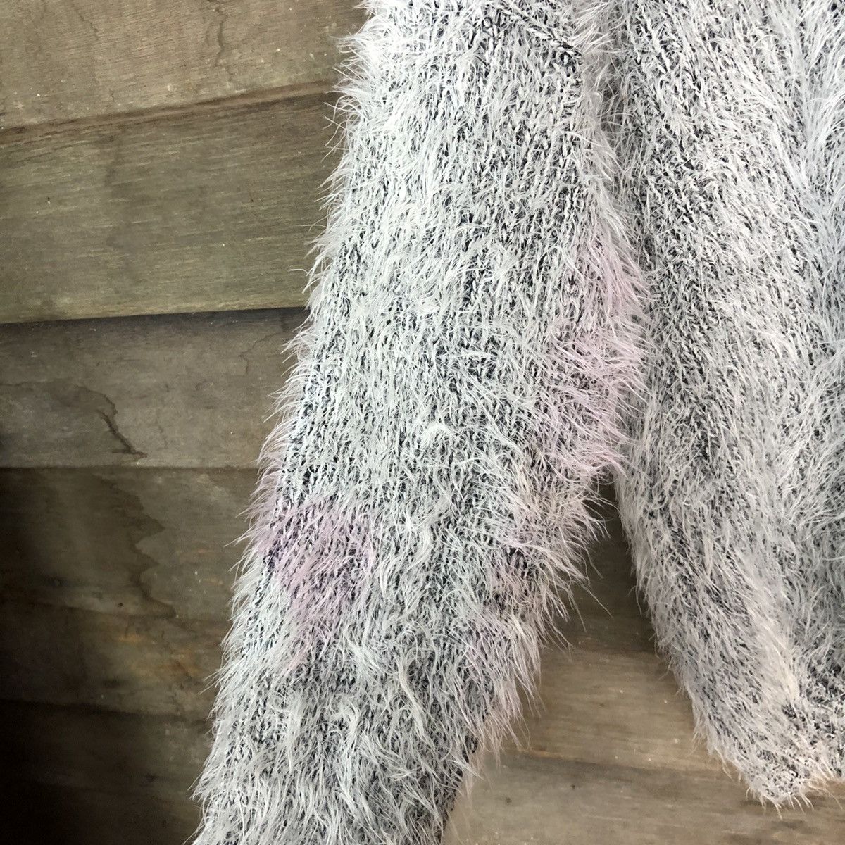 Homespun Knitwear Chip Chip Sweet faded Shag Shaggy Fur Mohair Knitwear #6692 Size US M / EU 48-50 / 2 - 9 Thumbnail