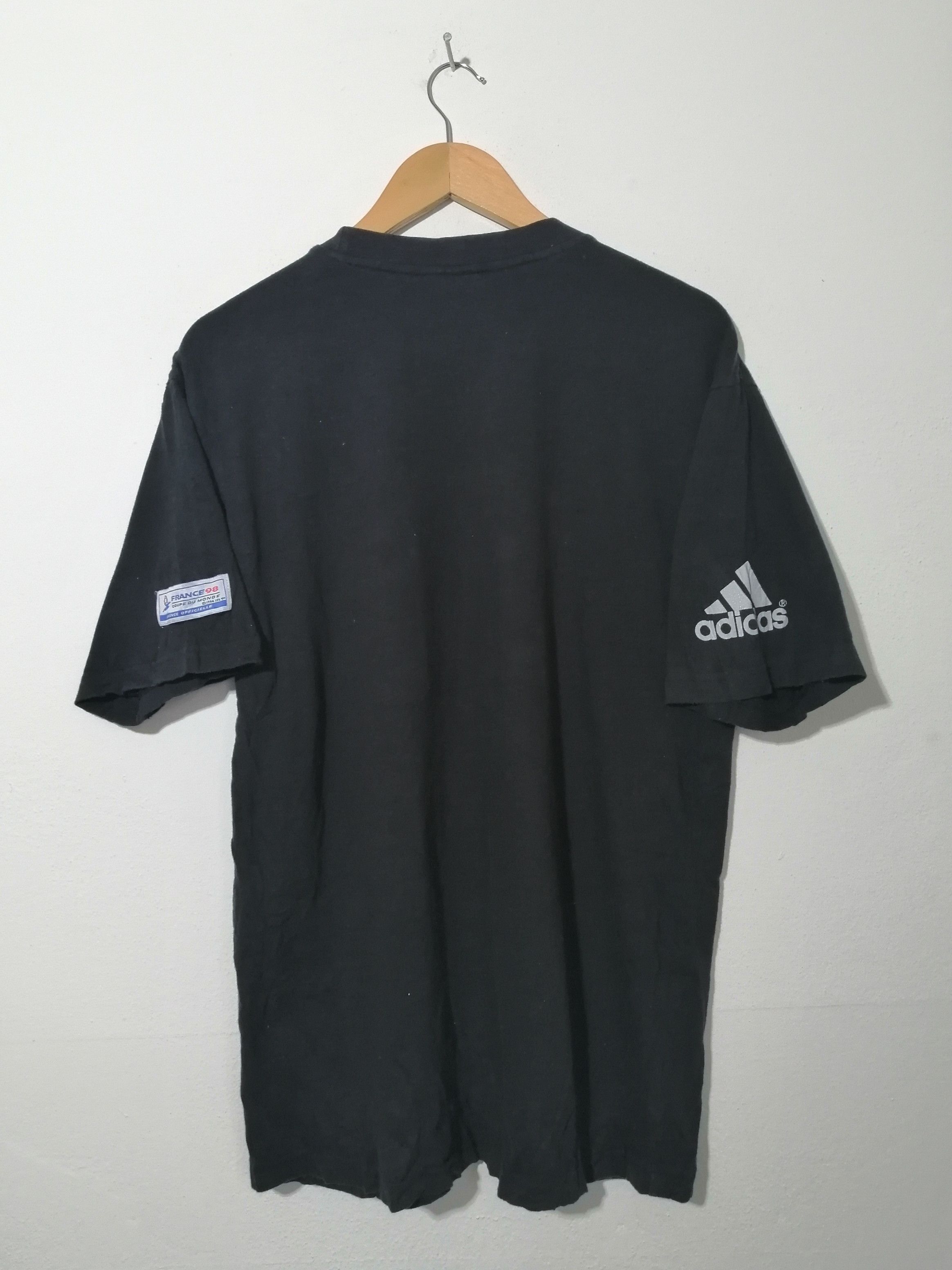 Adidas × Vintage Vintage 90s Coupe Du Monde France Tee Size US XL / EU 56 / 4 - 4 Thumbnail