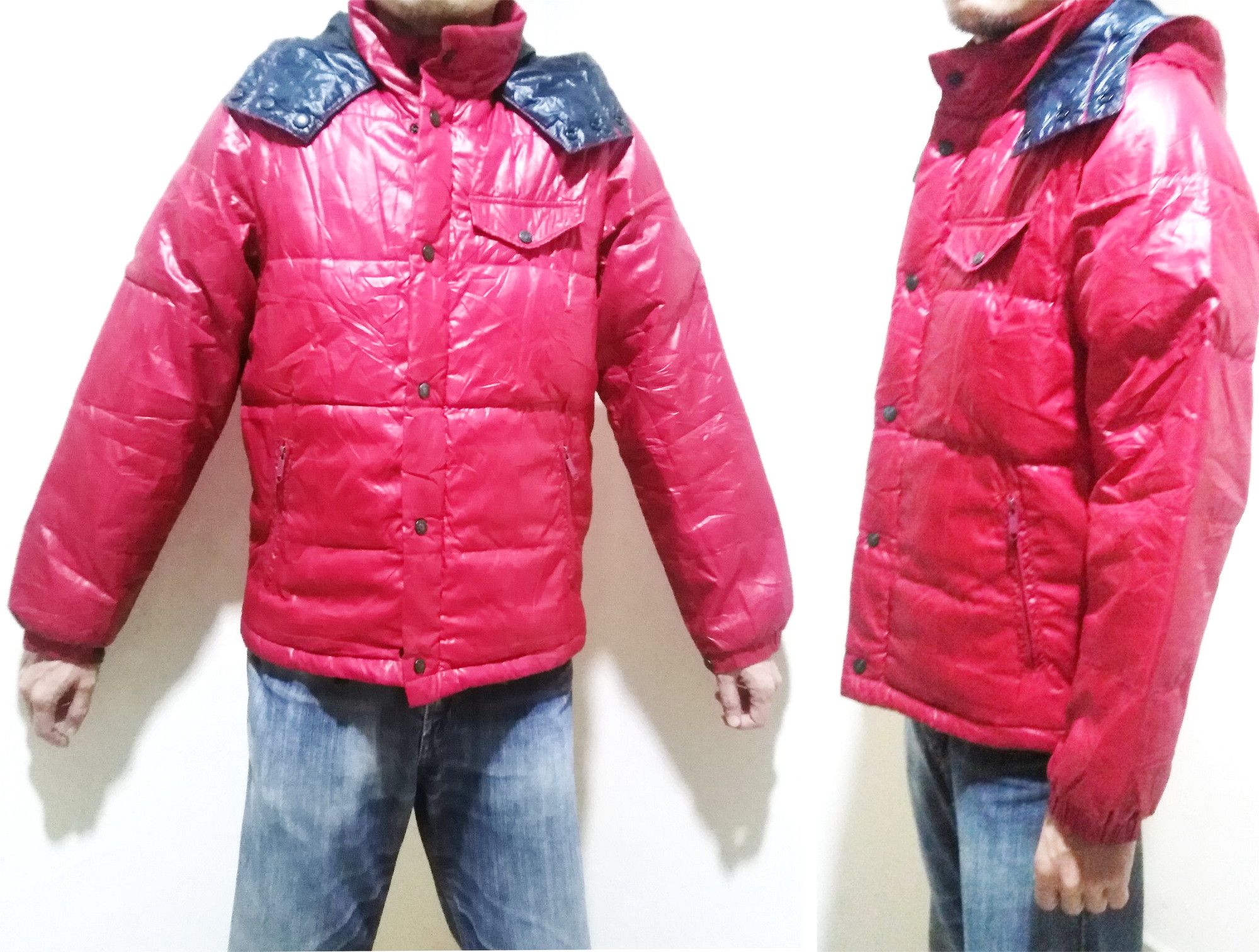 Japanese Brand TAKEO KIKUCHI Sleeves & Hood Detachable Puffer Jacket Size US L / EU 52-54 / 3 - 17 Thumbnail