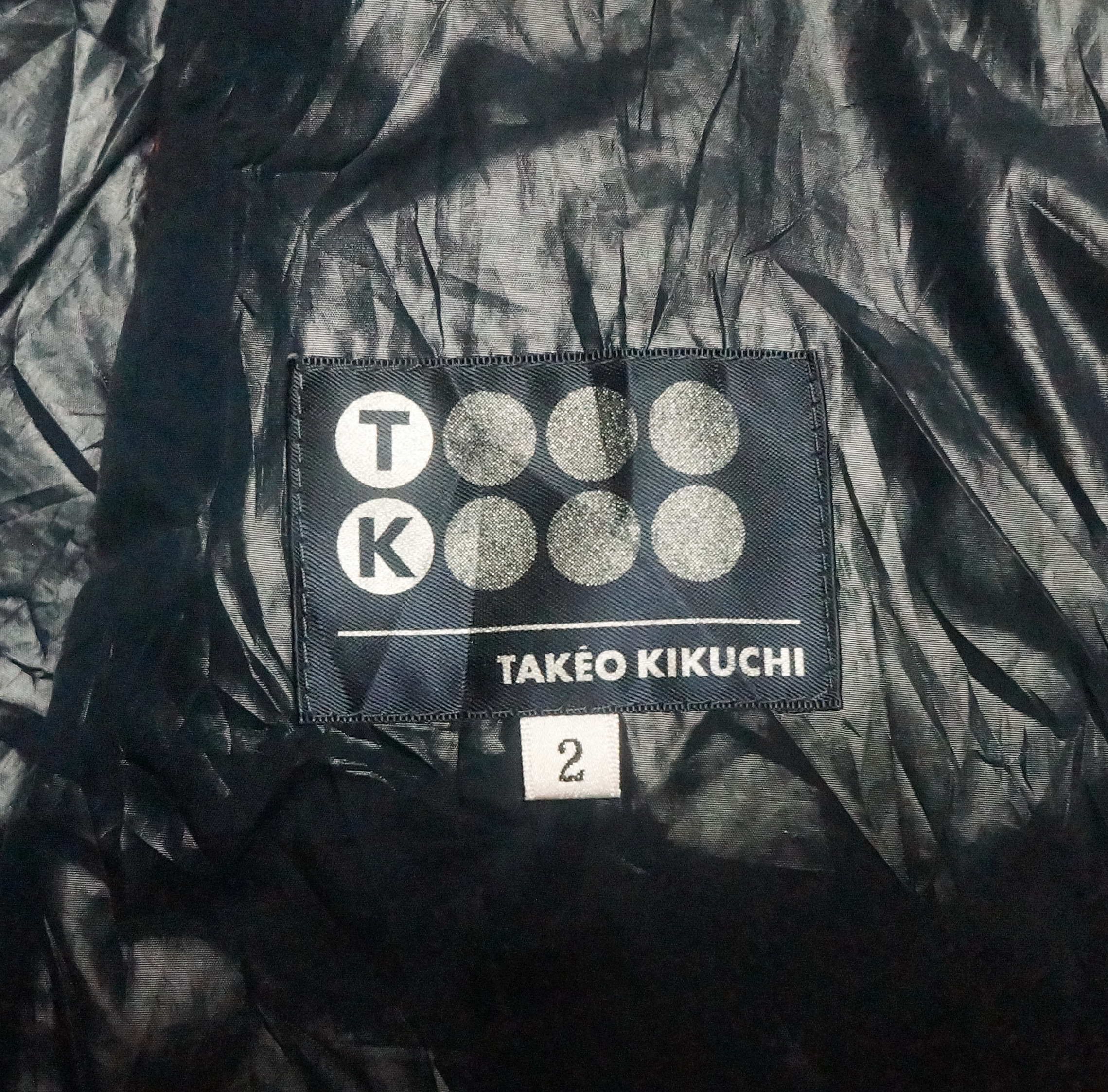 Japanese Brand TAKEO KIKUCHI Sleeves & Hood Detachable Puffer Jacket Size US L / EU 52-54 / 3 - 9 Thumbnail