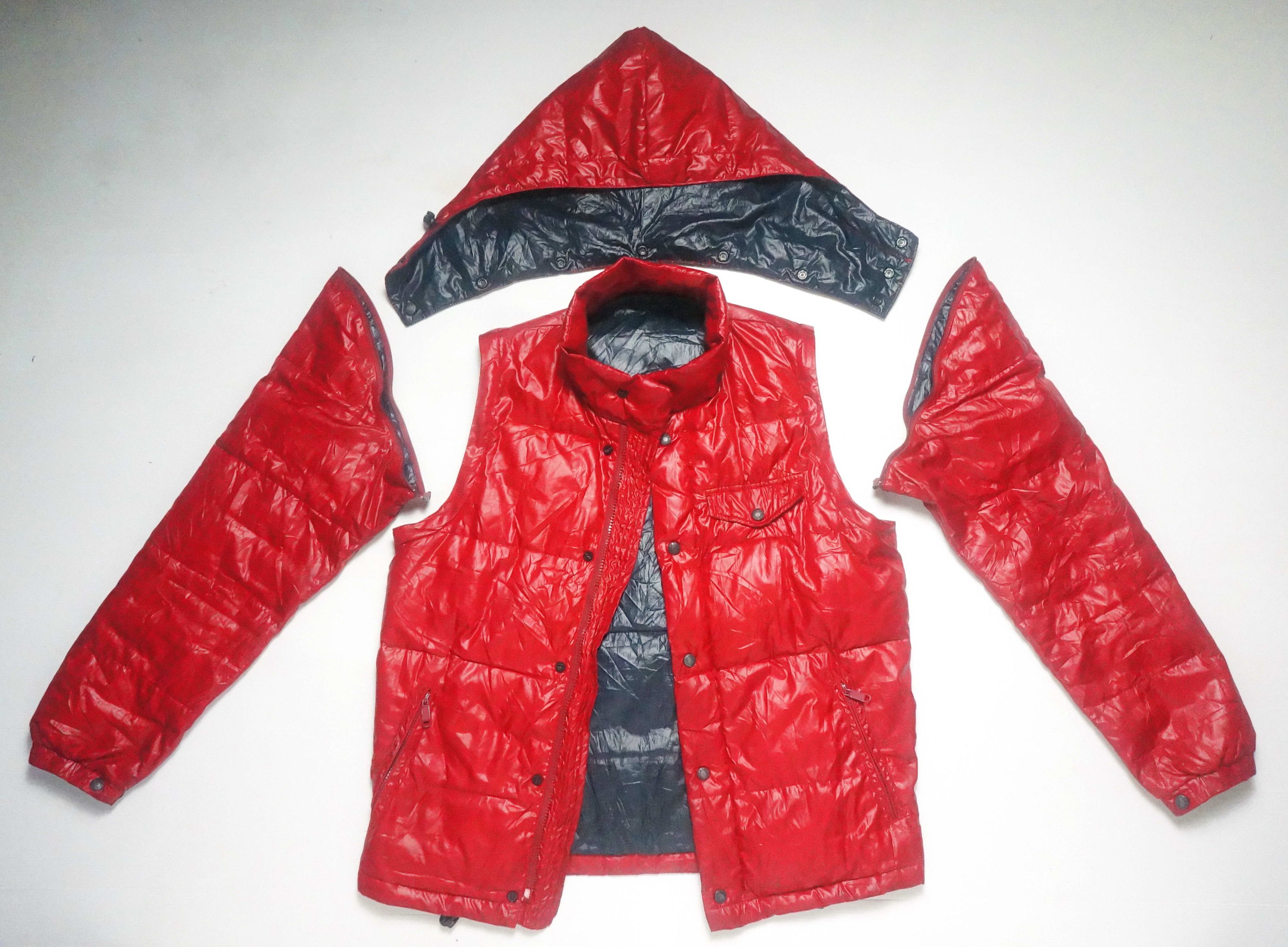 Japanese Brand TAKEO KIKUCHI Sleeves & Hood Detachable Puffer Jacket Size US L / EU 52-54 / 3 - 3 Thumbnail