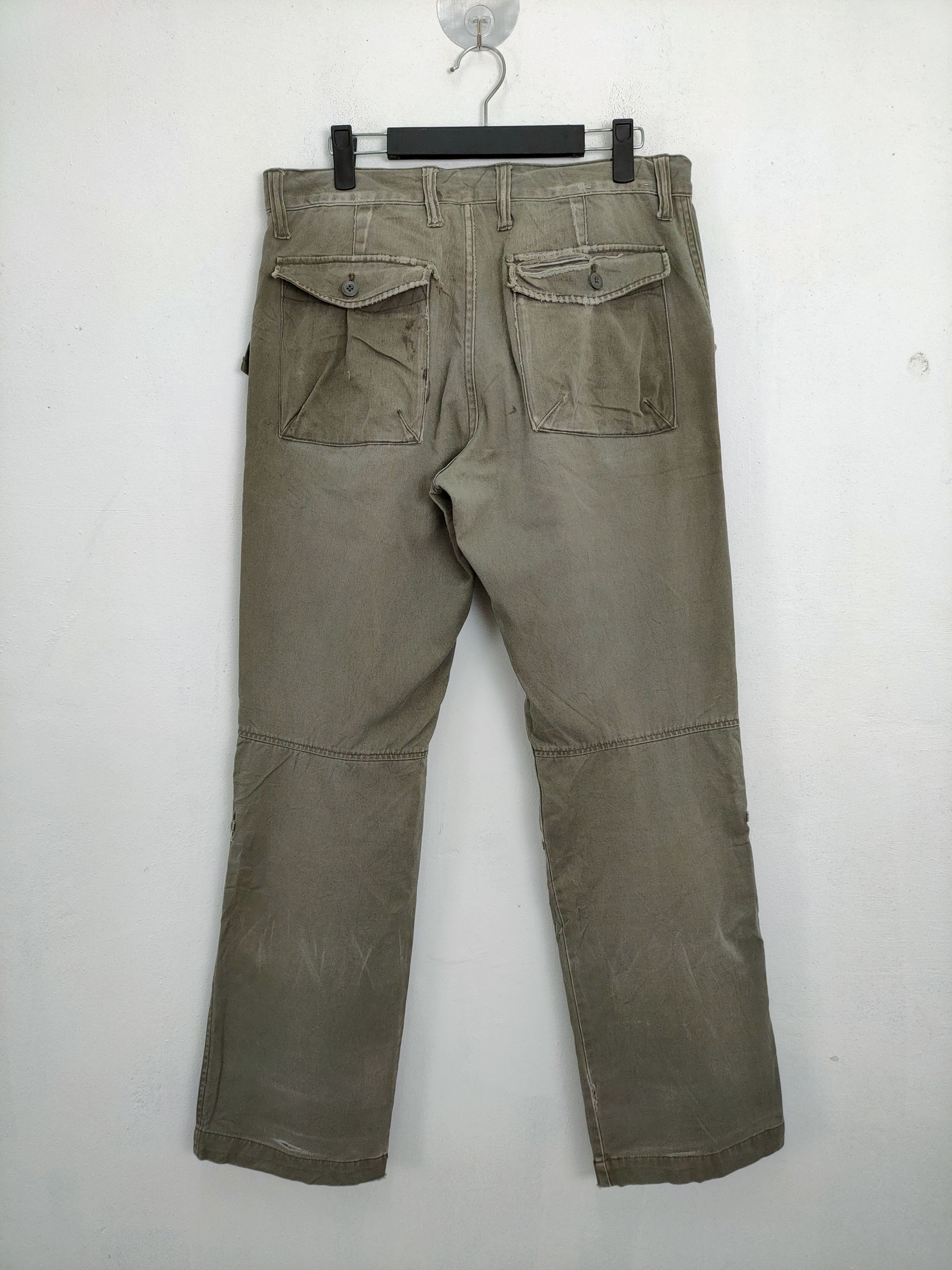 Japanese Brand VINTAGE JAPANESE BRAND FADED CARGO PANTS Size US 32 / EU 48 - 7 Thumbnail