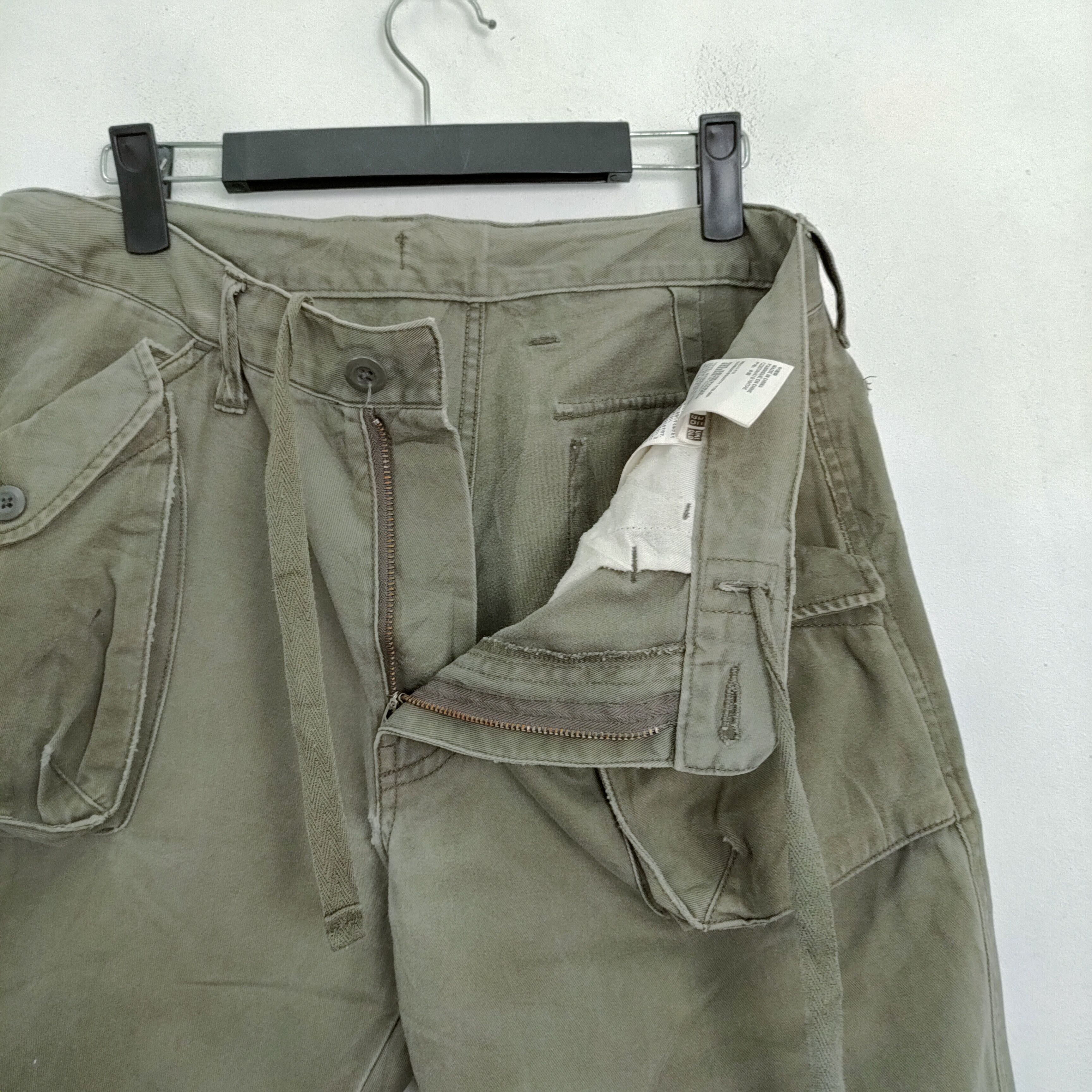 Japanese Brand VINTAGE JAPANESE BRAND FADED CARGO PANTS Size US 32 / EU 48 - 4 Thumbnail