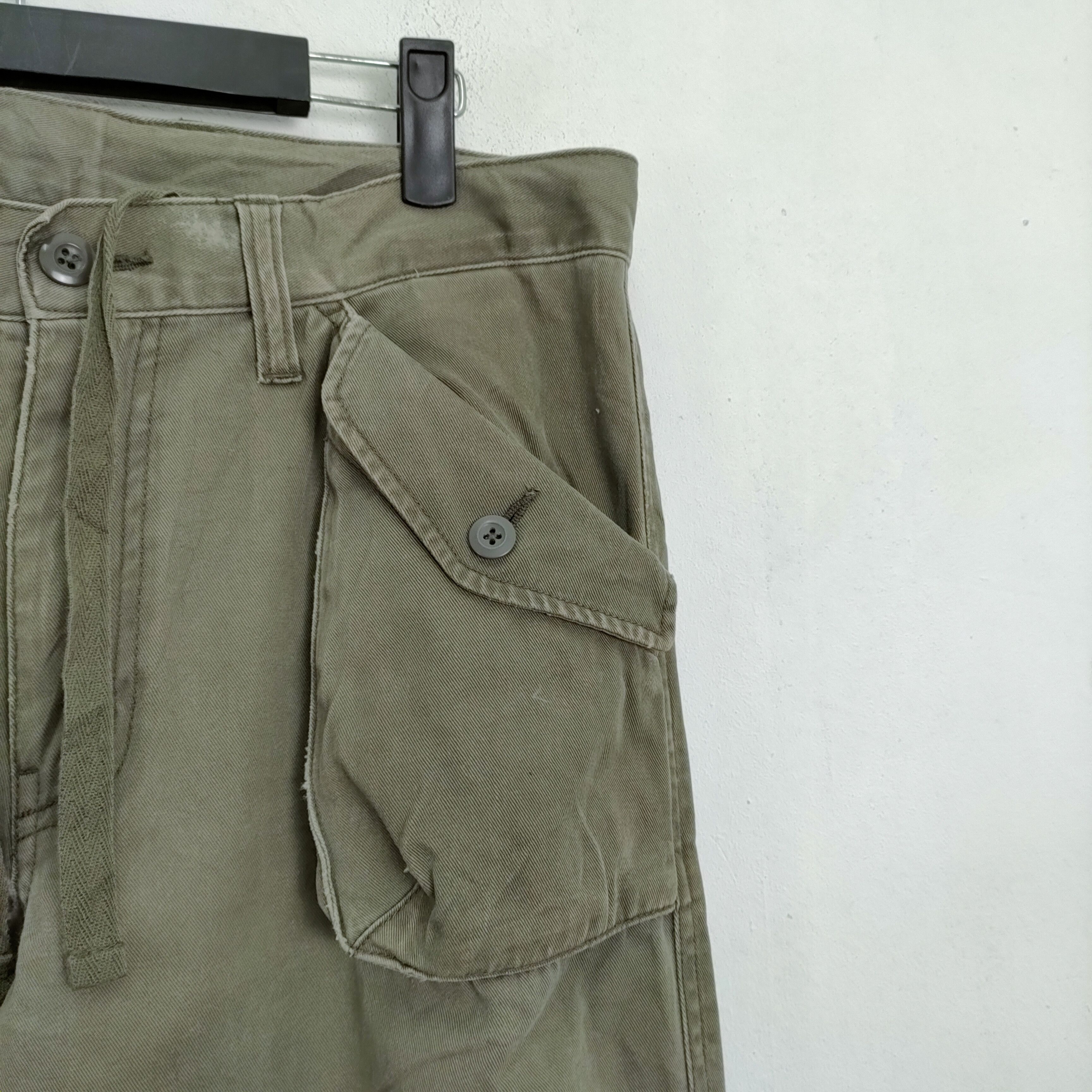 Japanese Brand VINTAGE JAPANESE BRAND FADED CARGO PANTS Size US 32 / EU 48 - 6 Thumbnail