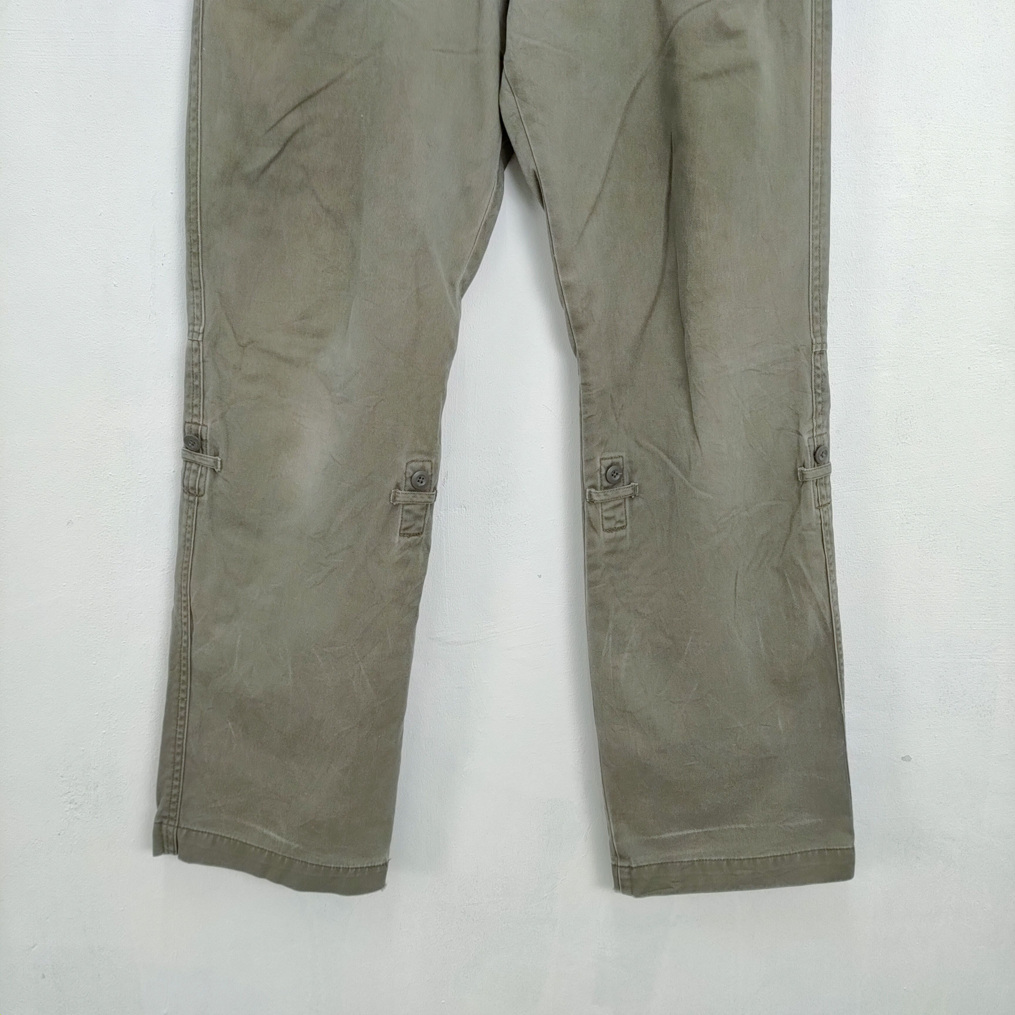 Japanese Brand VINTAGE JAPANESE BRAND FADED CARGO PANTS Size US 32 / EU 48 - 3 Thumbnail