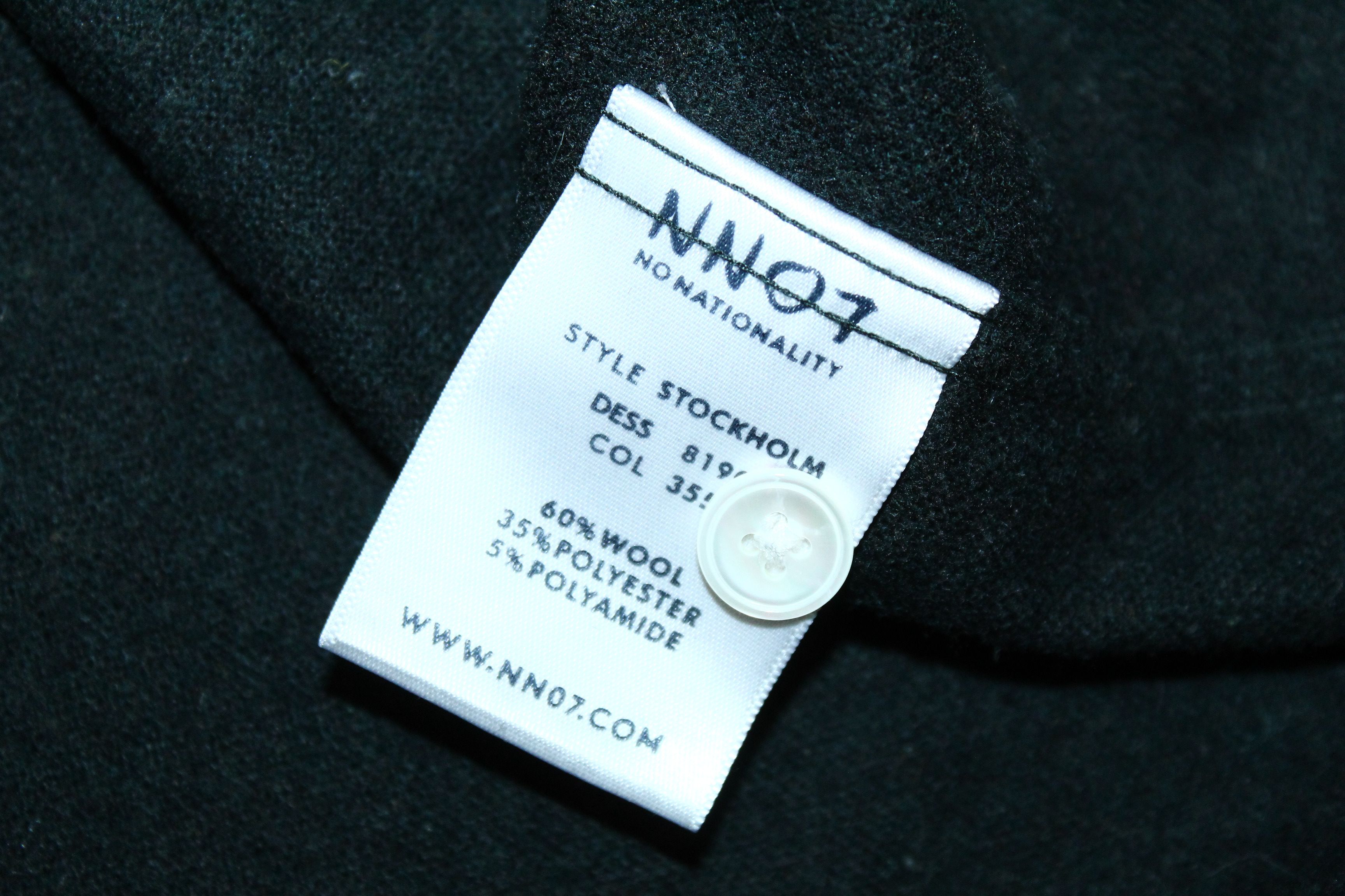 NN07 NN07 Stockholm Grandad-collar stretch-wool Overshirt Size US S / EU 44-46 / 1 - 5 Thumbnail