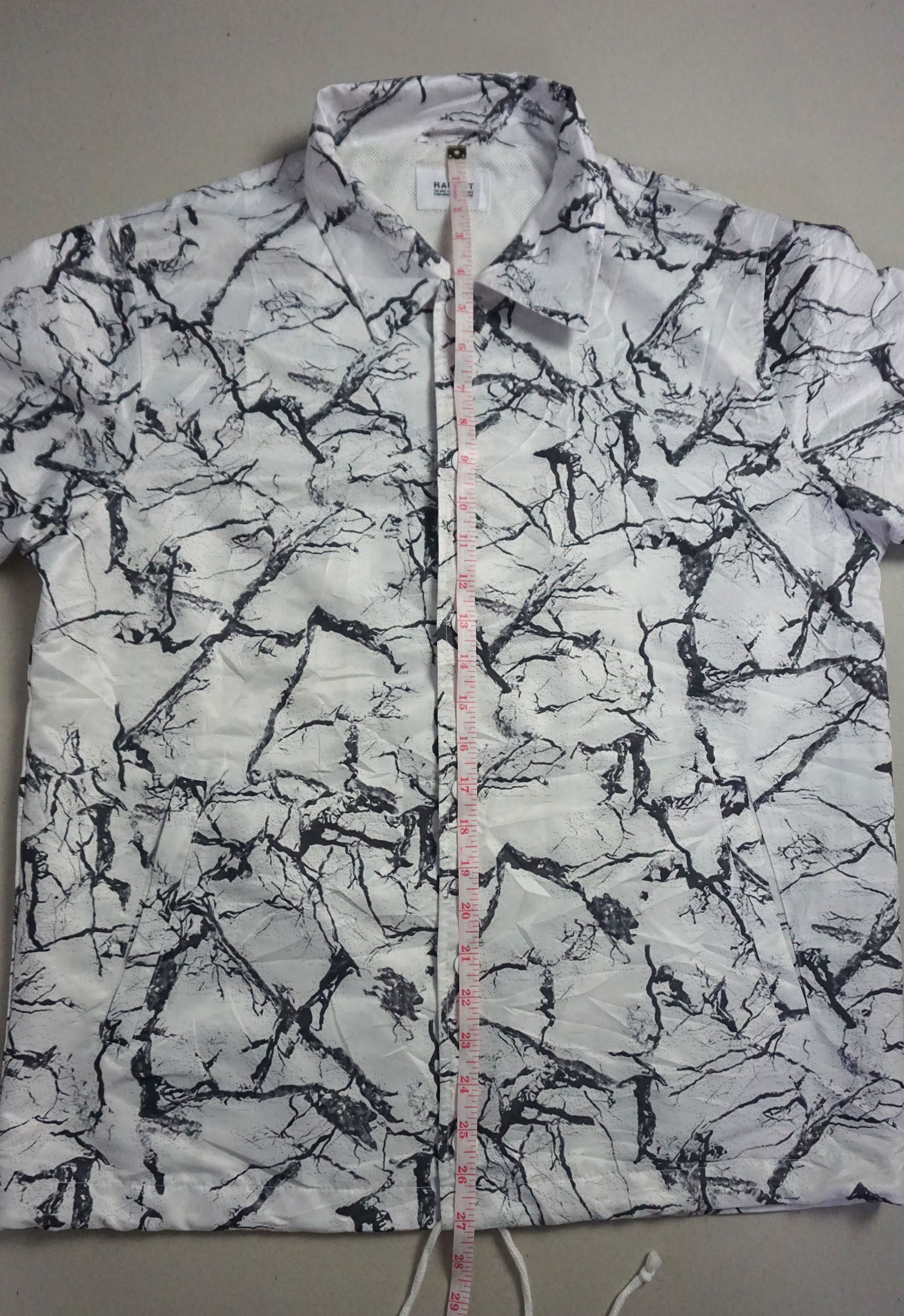 Japanese Brand RAGOUT Marbles Design Windbreaker Size US M / EU 48-50 / 2 - 15 Thumbnail