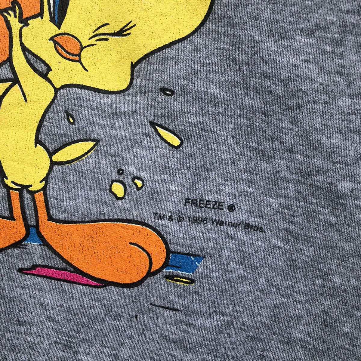 Vintage Vintage 90s looney tunes tweety sweatshirt crewneck Size US XL / EU 56 / 4 - 5 Thumbnail