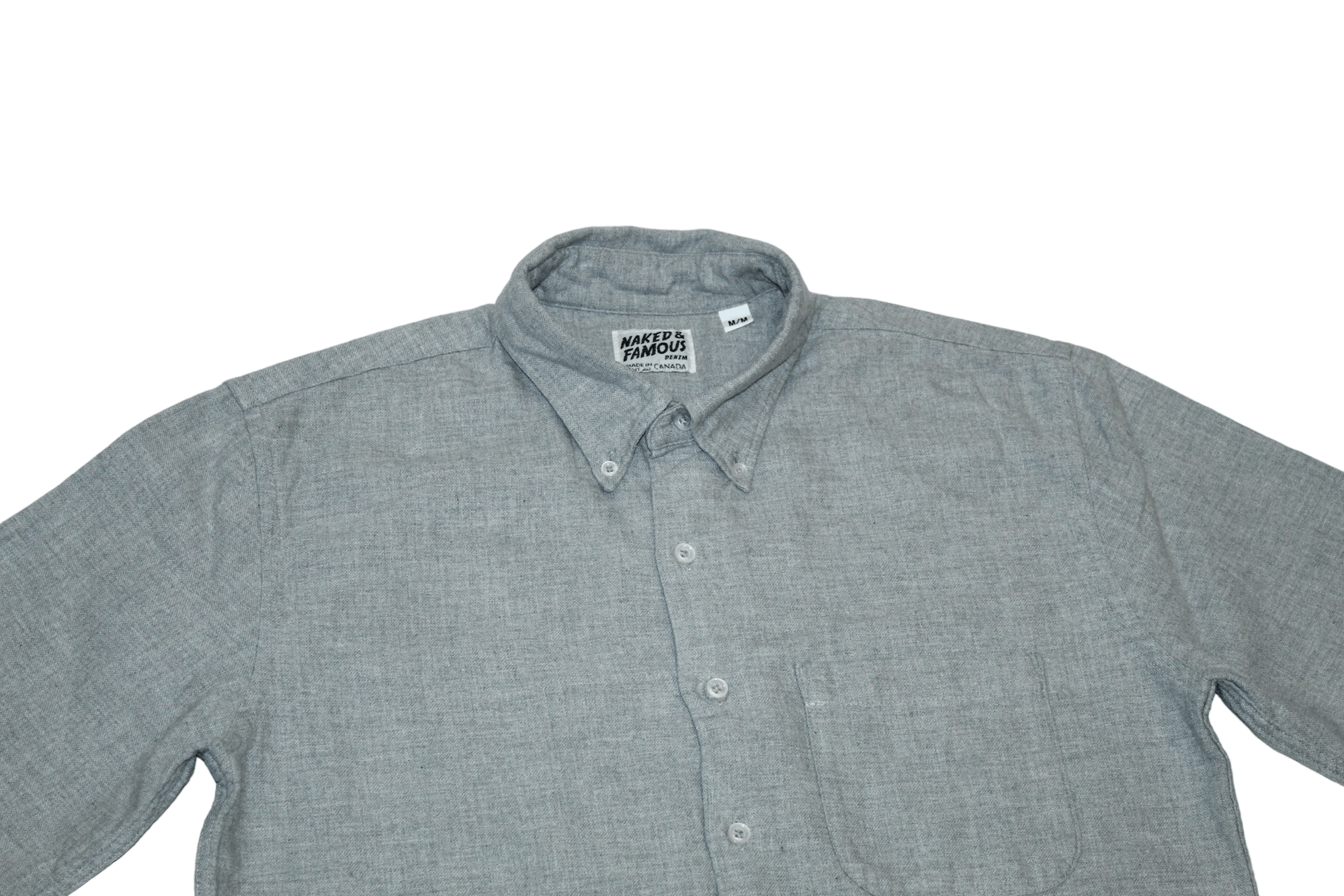 Naked & Famous Naked & Famous Easy Shirt Woven Cotton Japanese Fabric Size US M / EU 48-50 / 2 - 8 Thumbnail