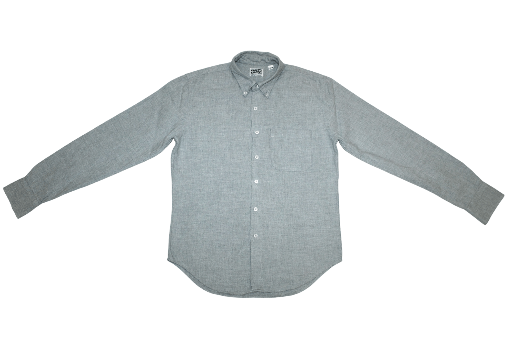 Naked & Famous Naked & Famous Easy Shirt Woven Cotton Japanese Fabric Size US M / EU 48-50 / 2 - 5 Thumbnail