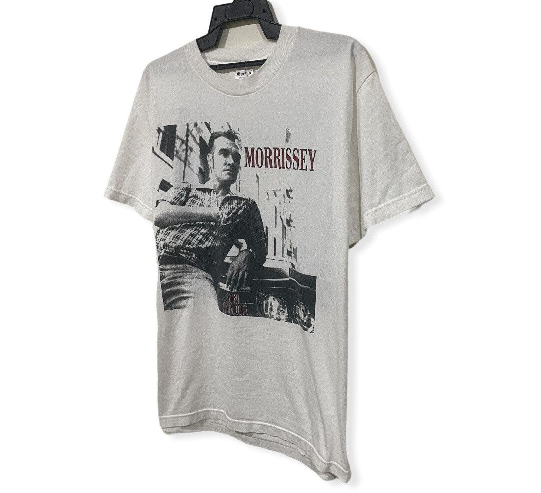 Morrissey Rare Vintage 90s Morrissey Double Sided Hit Tee Size US L / EU 52-54 / 3 - 5 Thumbnail