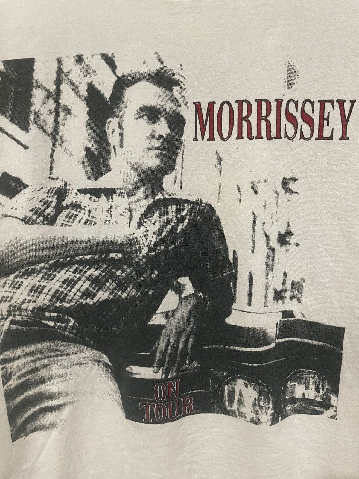 Morrissey Rare Vintage 90s Morrissey Double Sided Hit Tee Size US L / EU 52-54 / 3 - 10 Thumbnail
