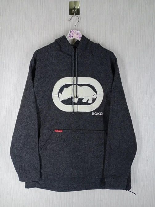 Ecko Unltd. Ecko Unltd. Embroidered Big Logo Hoodie Sweatshirt Fleece Size US XL / EU 56 / 4 - 2 Thumbnail