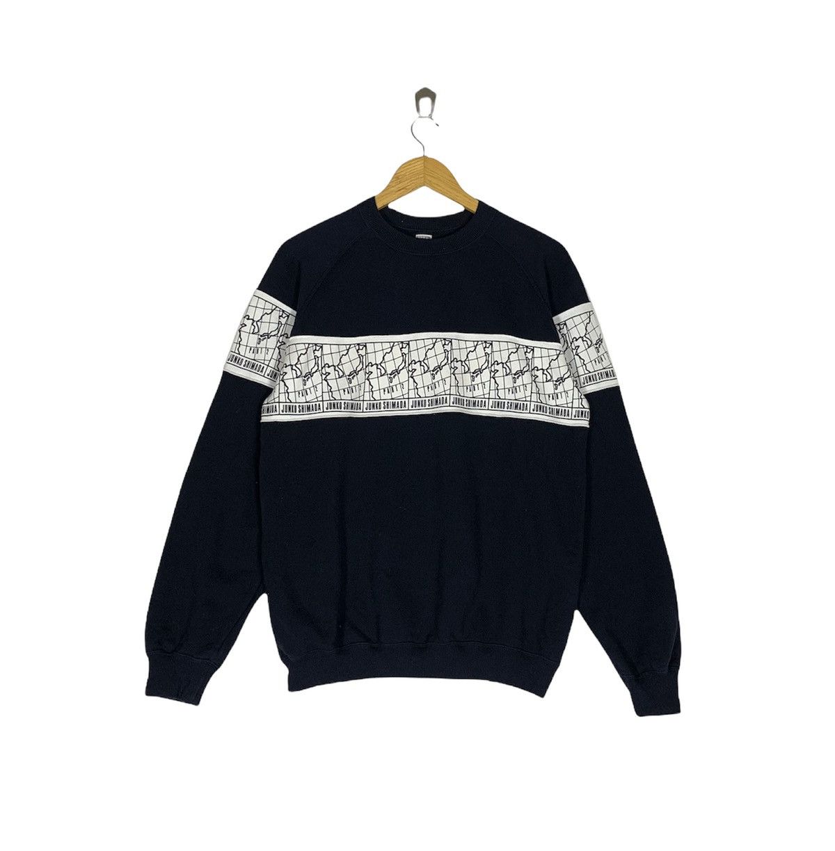 Like New Vintage Junko Shimada Sweatshirt Part 2 Maps