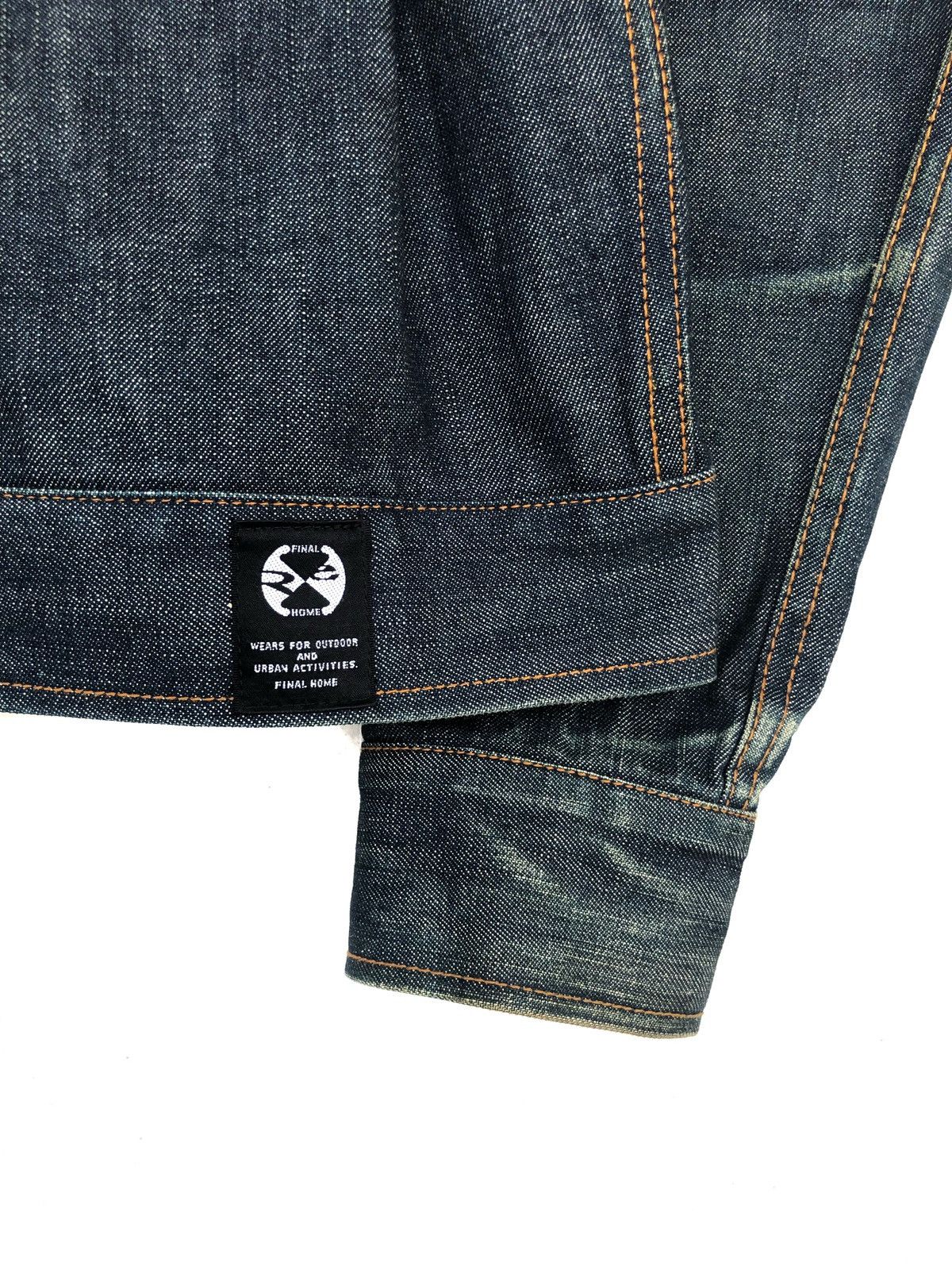 Final Home GRAIL🔥Kosuke Tsumura Unusual Pockets Denim Jacket Size US S / EU 44-46 / 1 - 6 Thumbnail