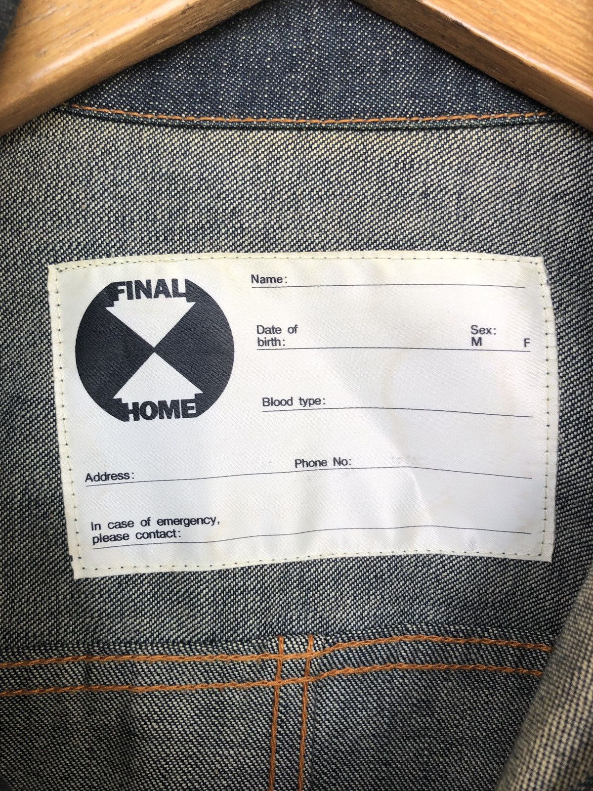Final Home GRAIL🔥Kosuke Tsumura Unusual Pockets Denim Jacket Size US S / EU 44-46 / 1 - 10 Thumbnail