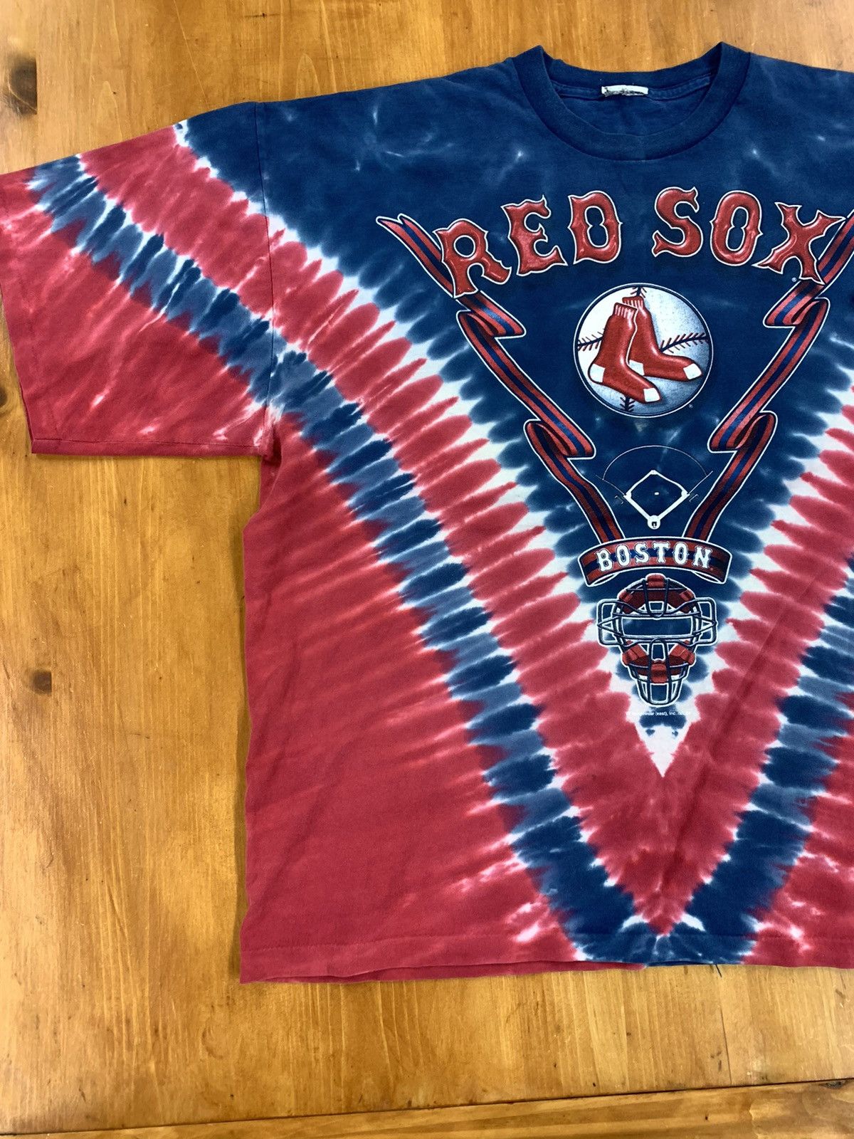 Liquid Blue Boston Red Sox Tie Dye T-Shirt – TheVaultCT