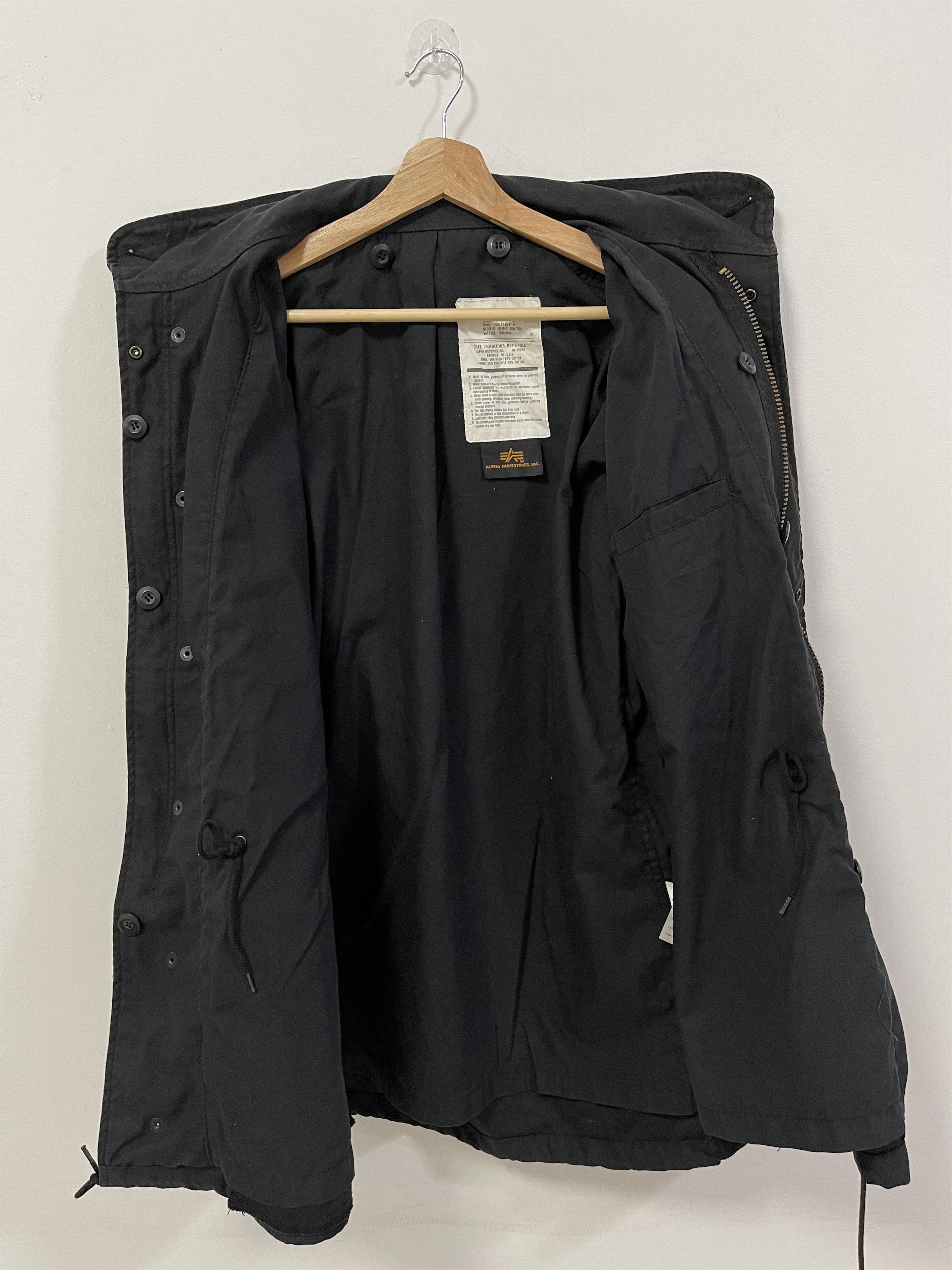 Alpha Industries Vintage Alpha Industries Military Field Coat Jacket Size US M / EU 48-50 / 2 - 10 Thumbnail