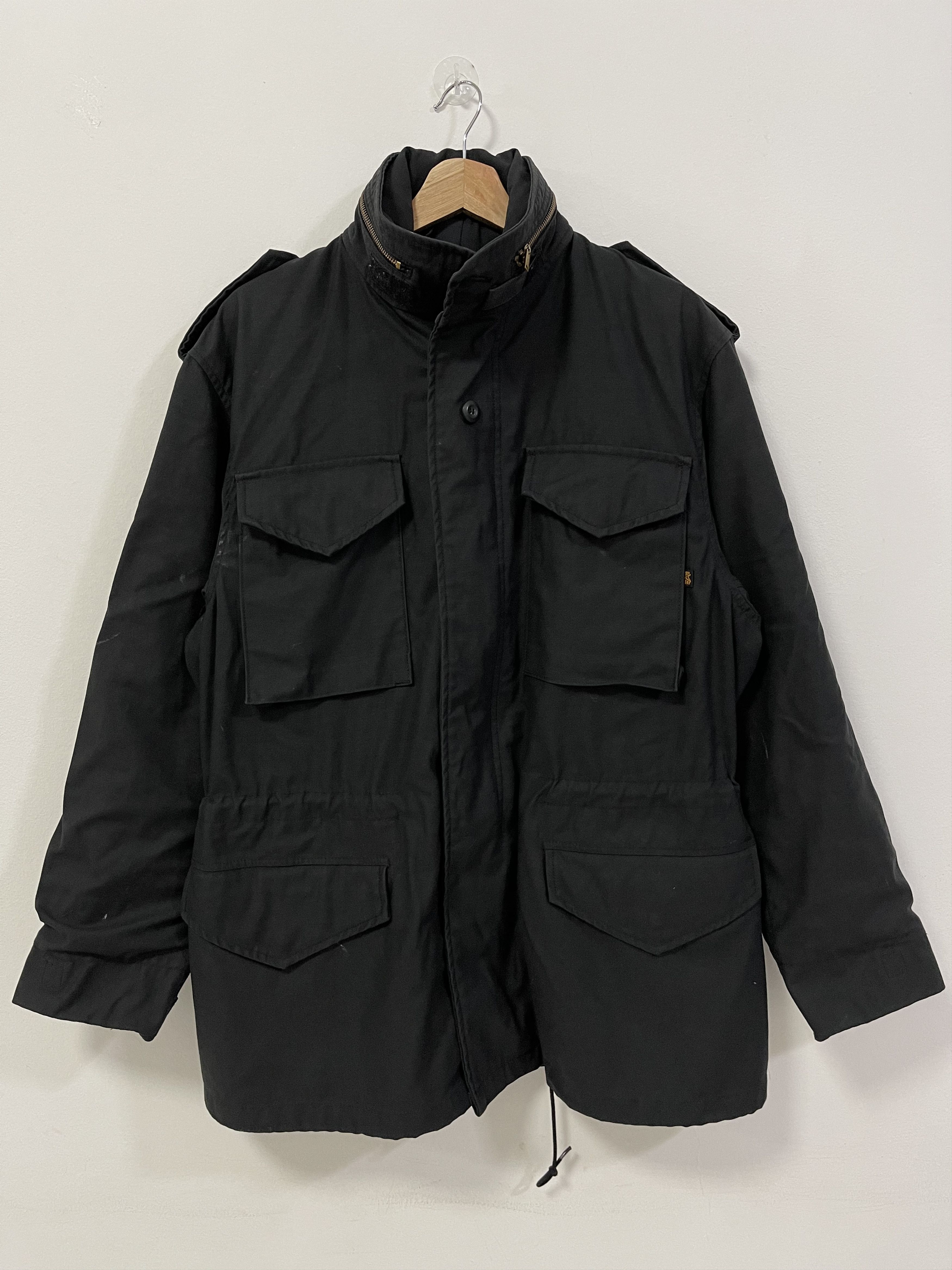 Alpha Industries Vintage Alpha Industries Military Field Coat Jacket Size US M / EU 48-50 / 2 - 1 Thumbnail