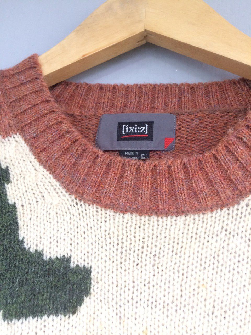 Japanese Brand Vintage ixi:z wool knitwear Size US M / EU 48-50 / 2 - 4 Thumbnail